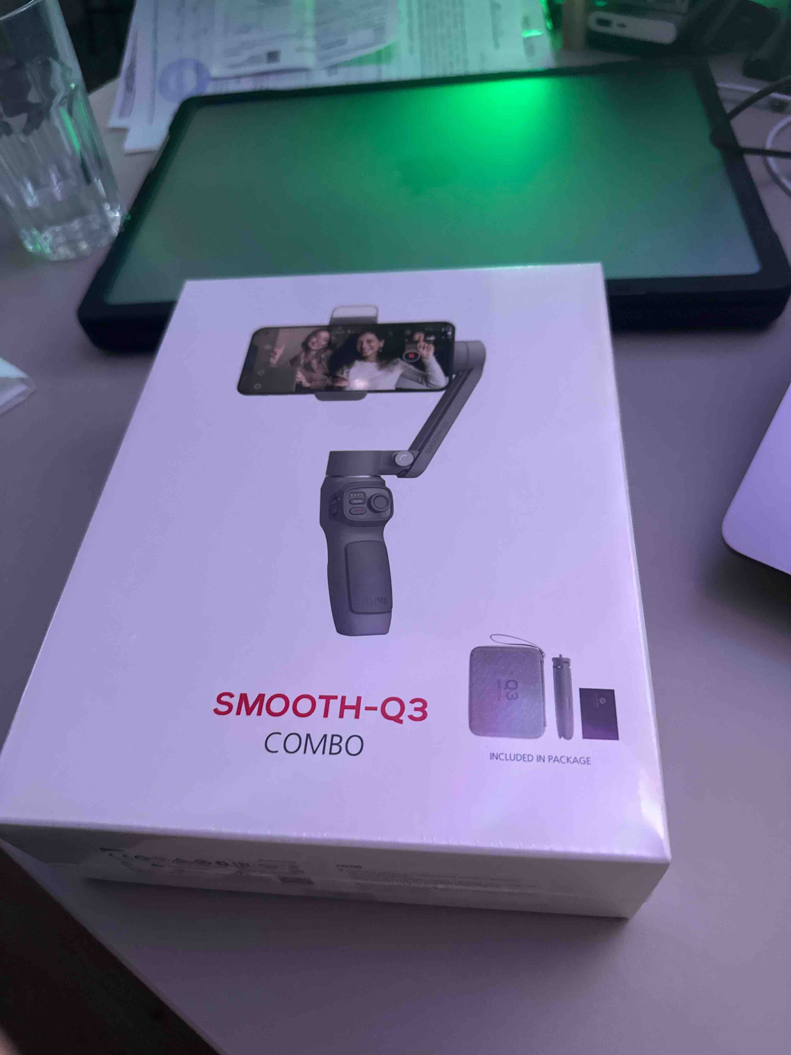 Стабилизатор Zhiyun SMOOTH-Q3 Combo Grey - отзывы покупателей на  маркетплейсе Мегамаркет | Артикул: 100028508161