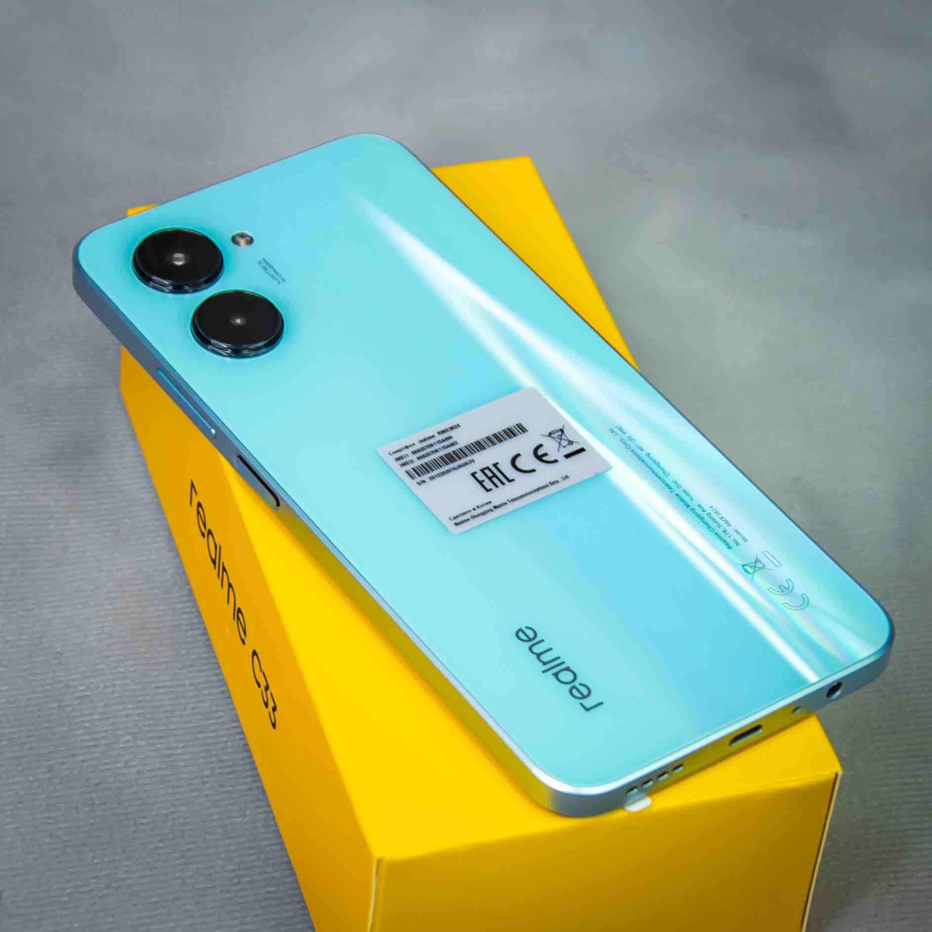 Смартфон Realme C33 3/32GB Aqua Blue - отзывы покупателей на маркетплейсе  Мегамаркет | Артикул: 600009255088