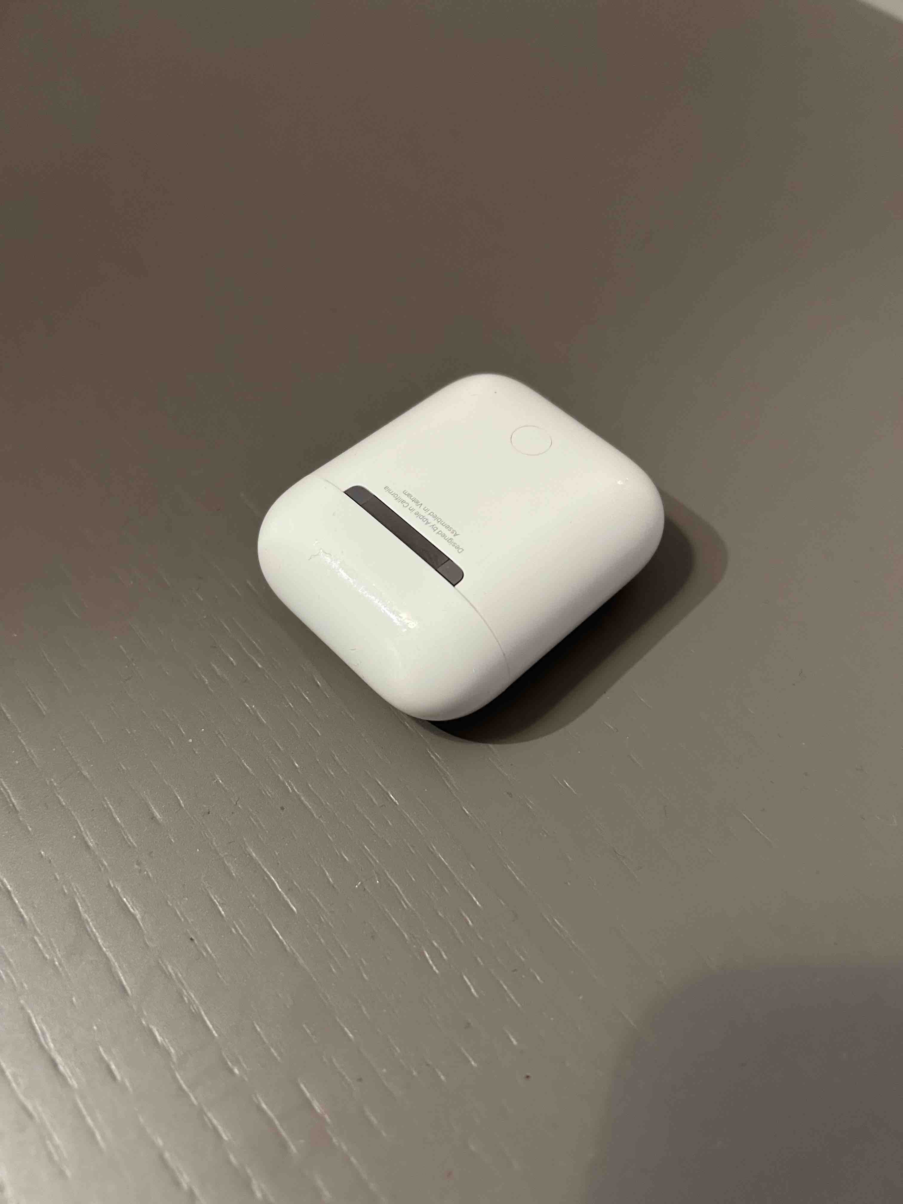 наушники apple airpods 2 with lightning charging case mv7n2