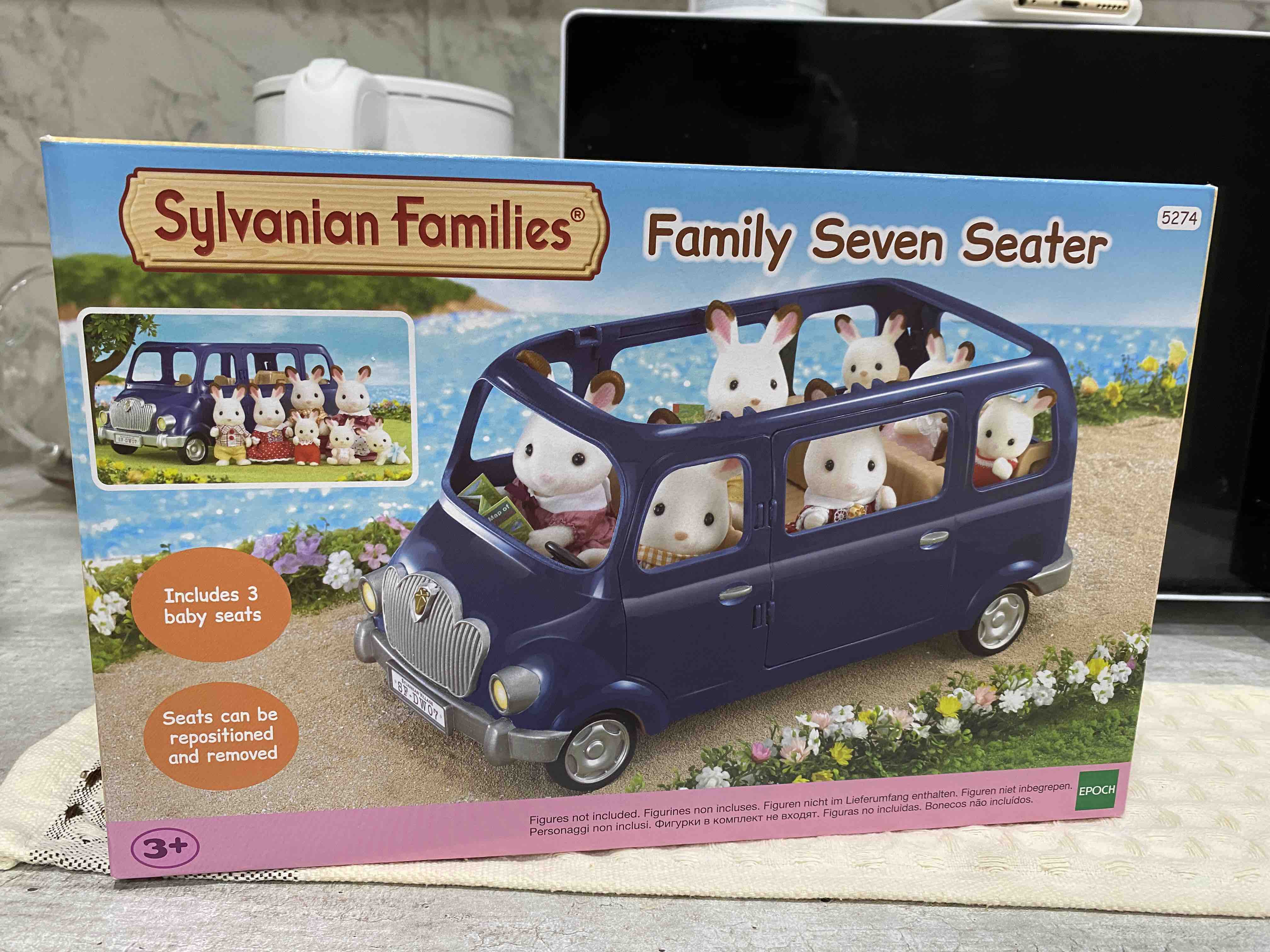 Отзывы о игровой набор Sylvanian Families Семейный автомобиль 7 мест -  отзывы покупателей на Мегамаркет | игровые наборы и фигурки 5274 -  100022936598