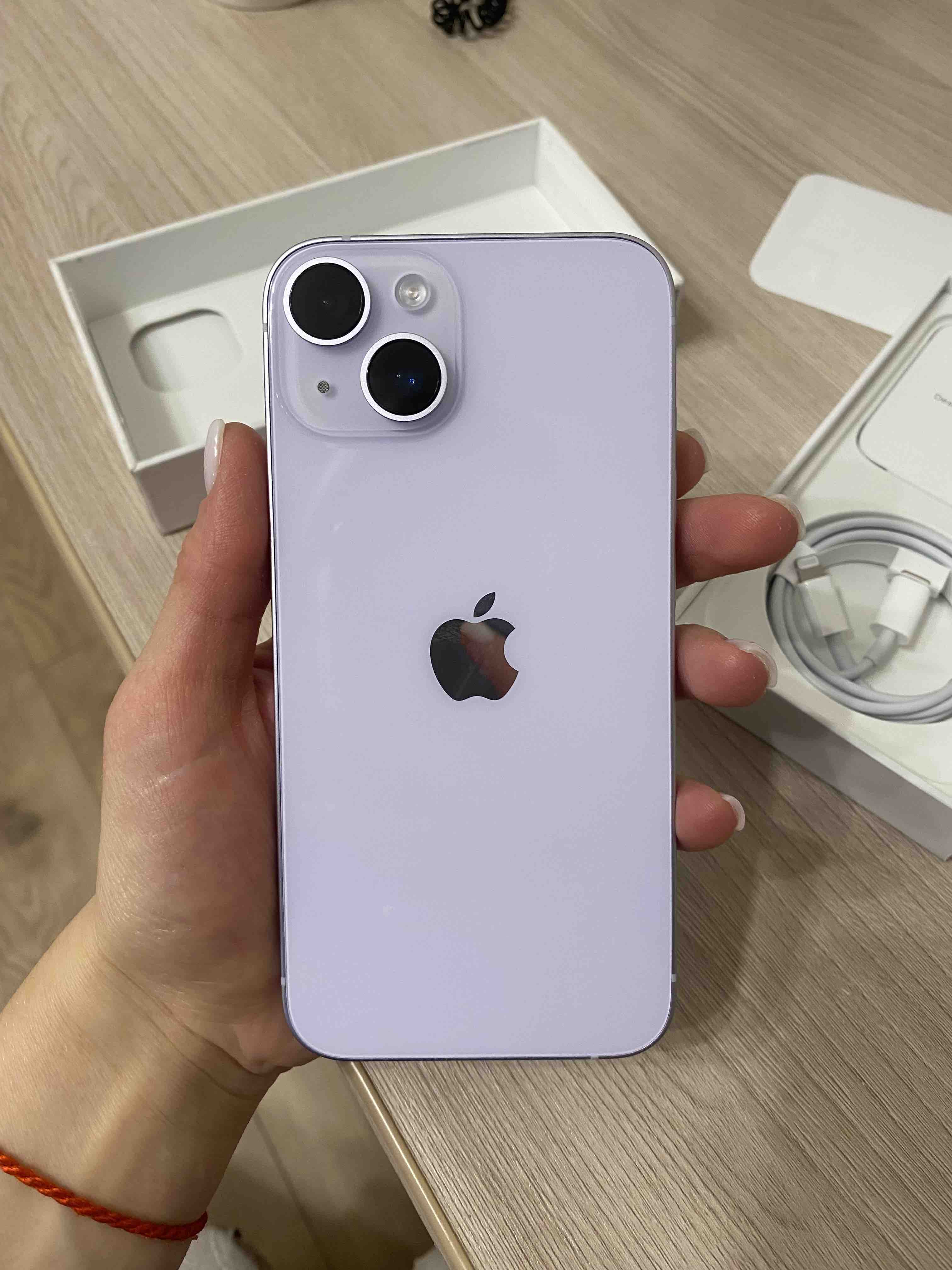 Смартфон Apple iPhone 14 128Gb purple - отзывы покупателей на маркетплейсе  Мегамаркет | Артикул: 100053415222