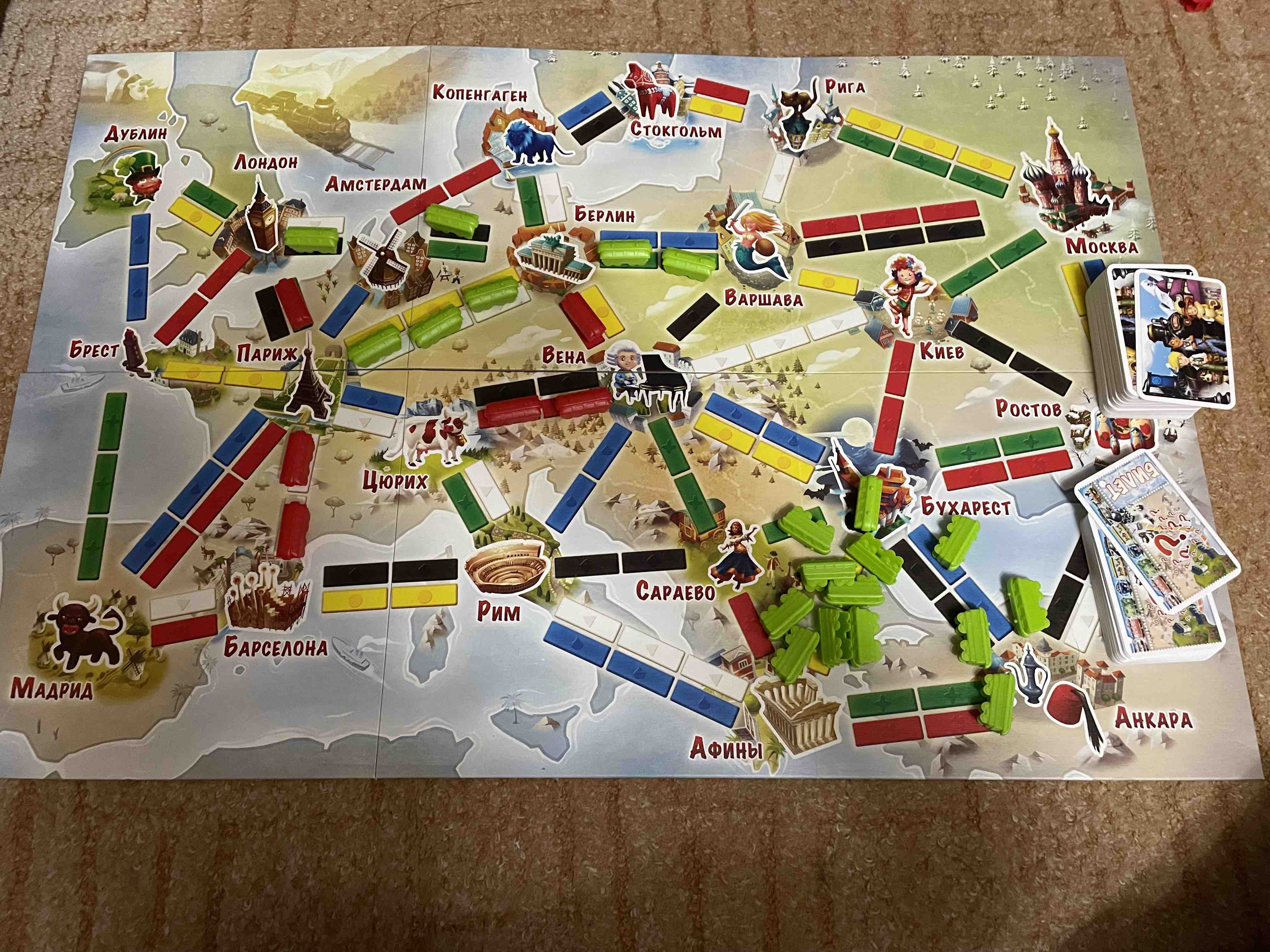 Отзывы о семейная настольная игра Hobby World Ticket to Ride Junior Европа  1867 - отзывы покупателей на Мегамаркет | настольные игры 1867 -  100023705552