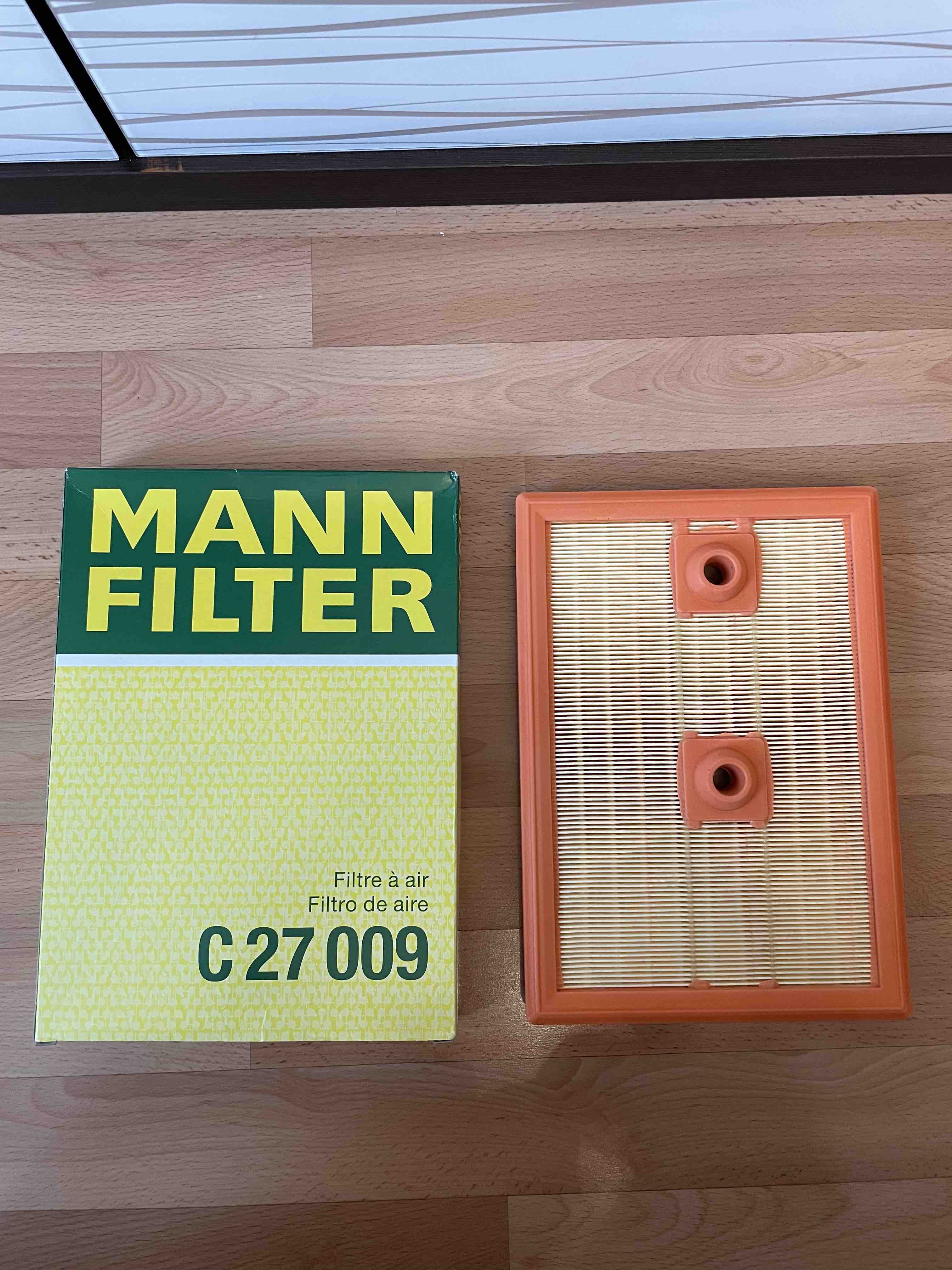 FILTRO DE AIRE C 27 009 MANN-FILTER