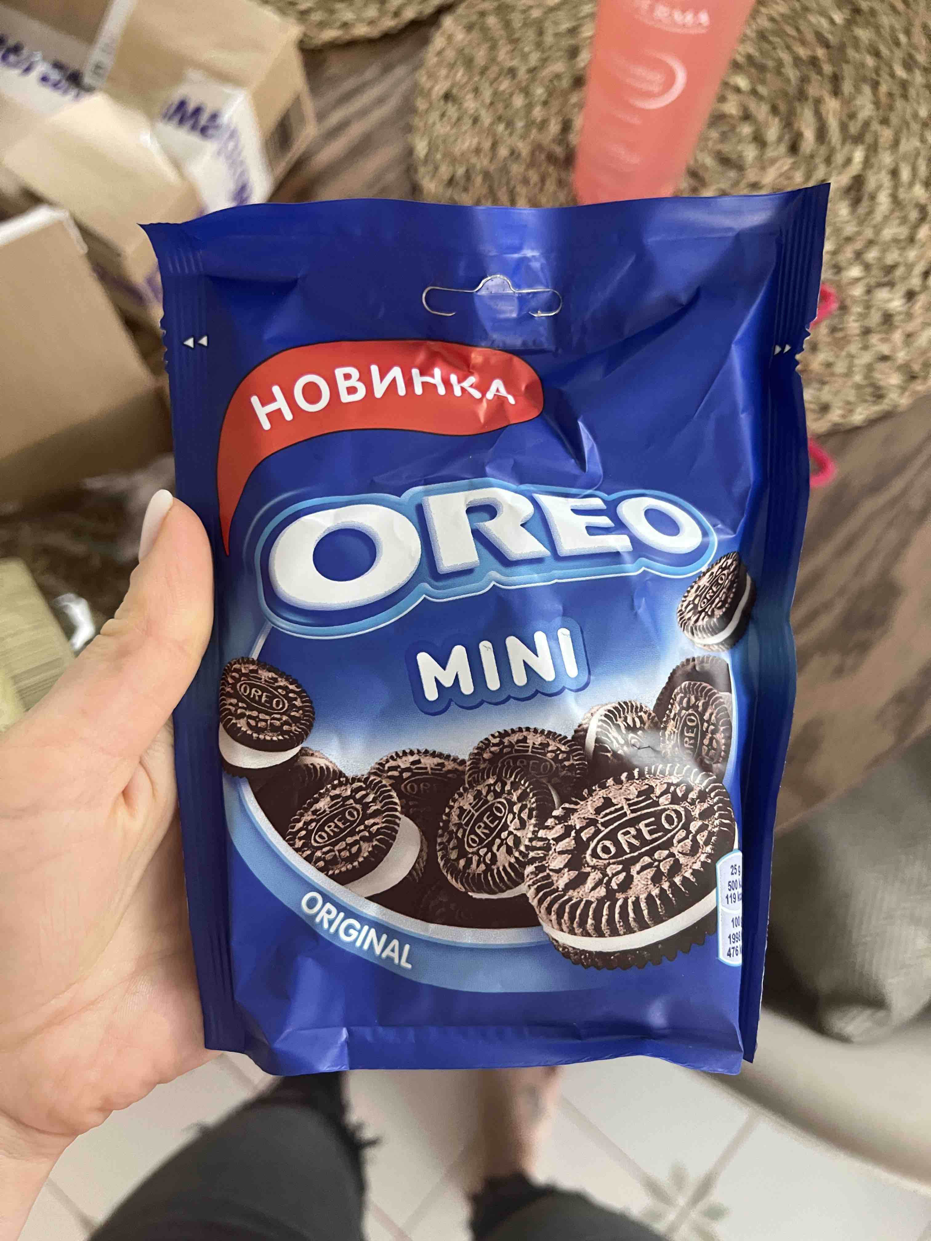 Печенье Oreo Mini с какао и ванильным вкусом 100г - отзывы покупателей на  маркетплейсе Мегамаркет | Артикул: 100028049721