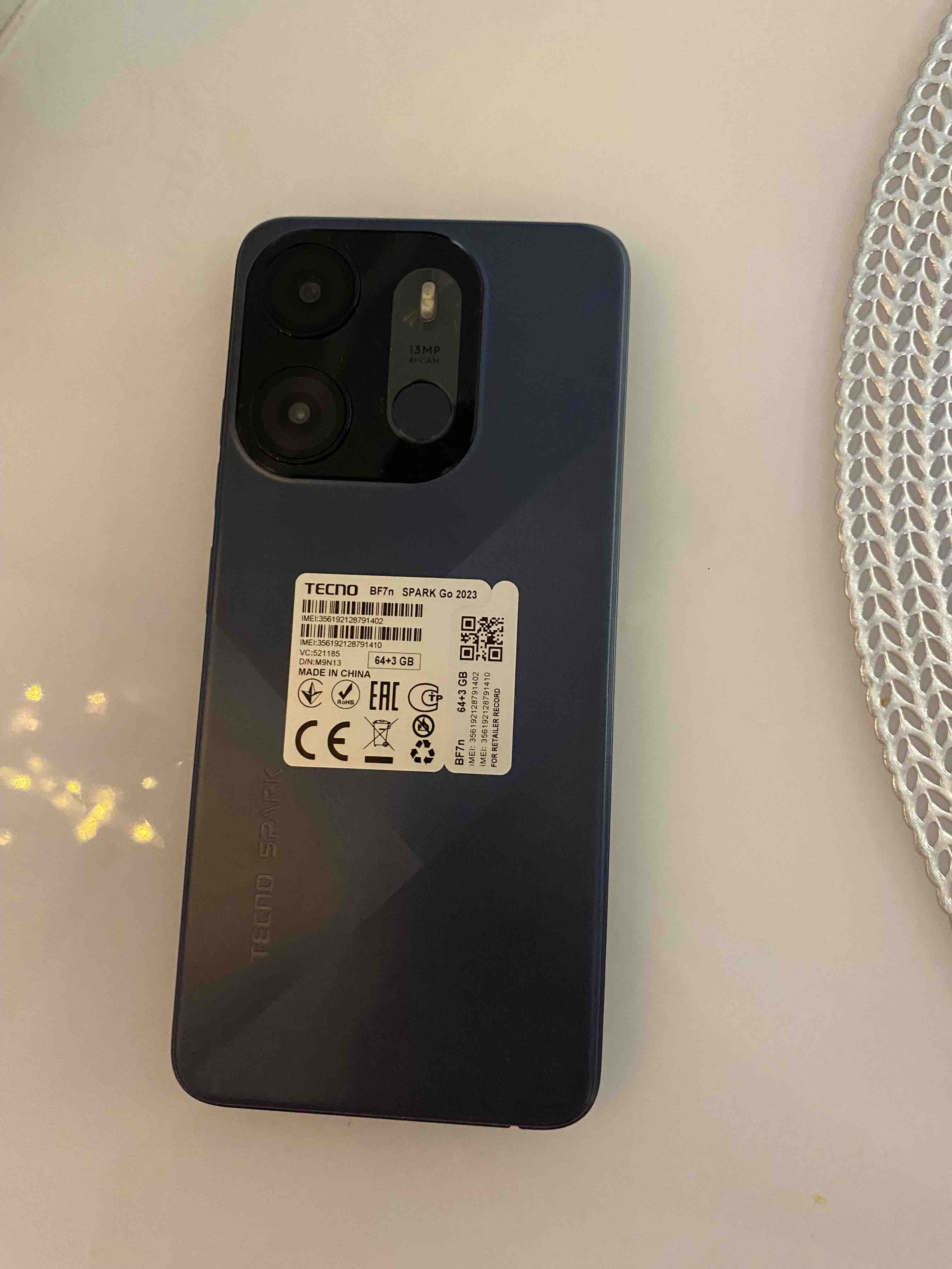 Смартфон Tecno Spark GO 2023 3/64Gb Black - отзывы покупателей на  маркетплейсе Мегамаркет | Артикул: 600010923022