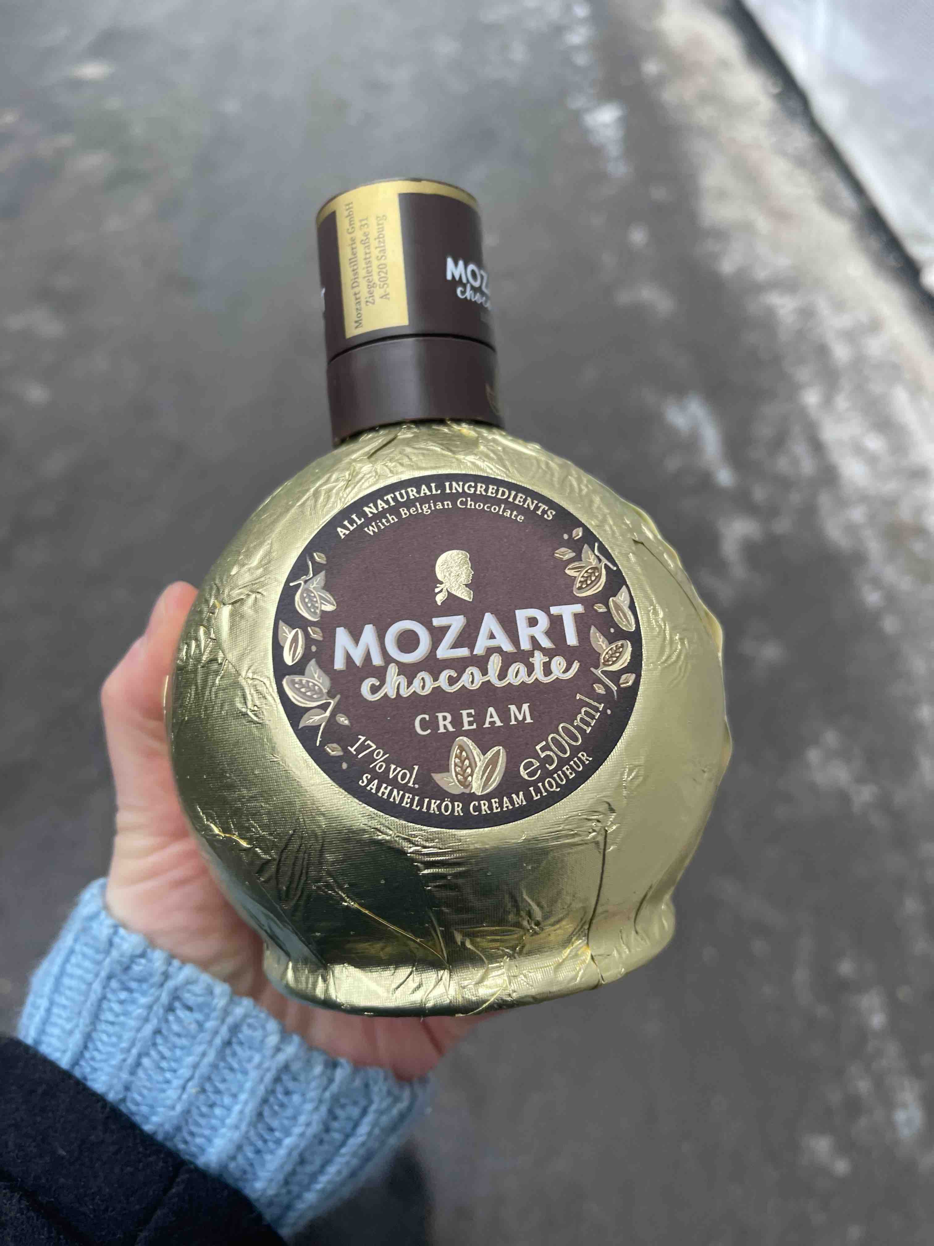 Ликер Mozart Chocolate Cream 0,5 л - отзывы покупателей на маркетплейсе  Мегамаркет | Артикул: 100025351861