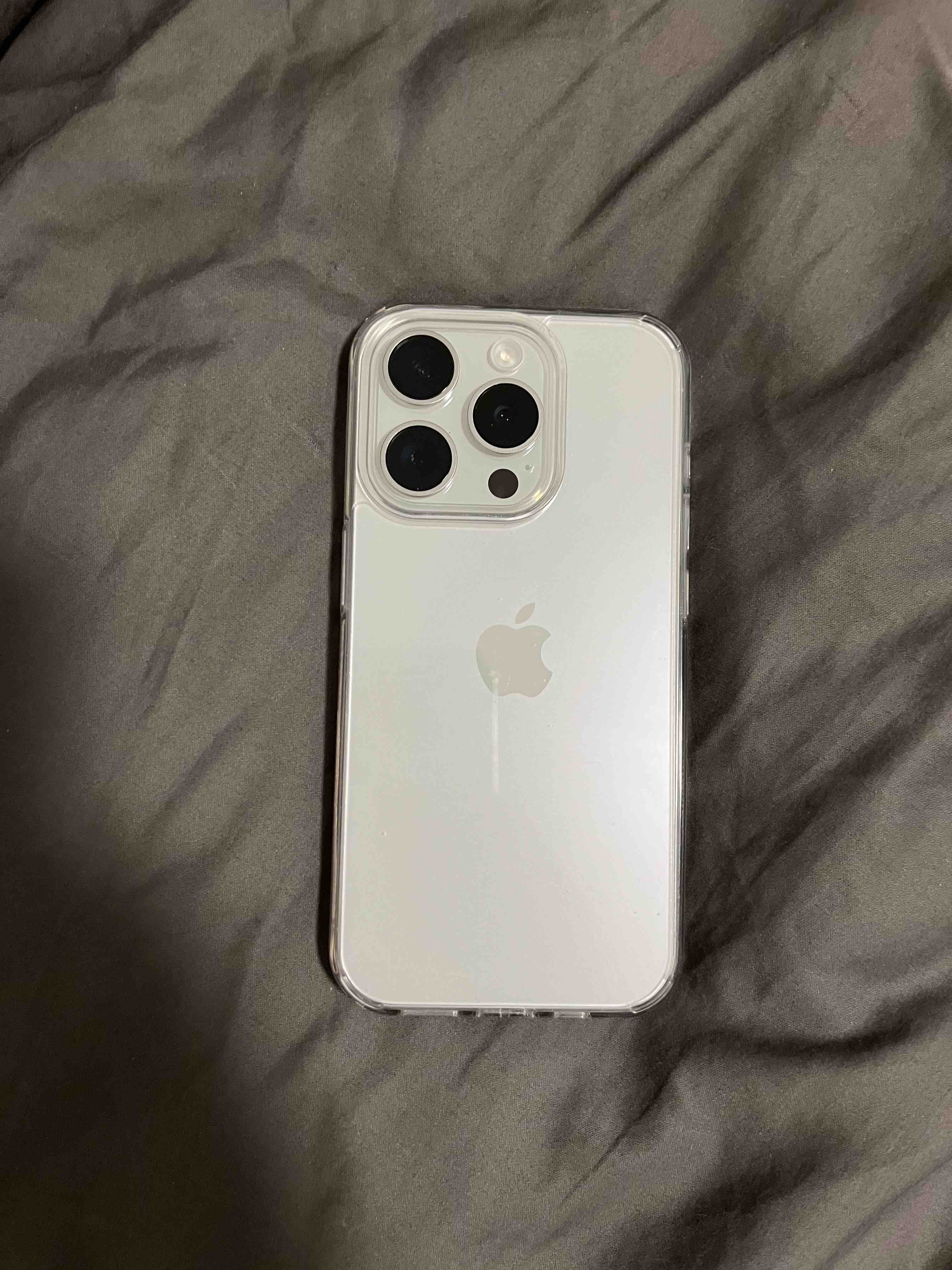 смартфон apple iphone 15 pro 128 гб white titanium