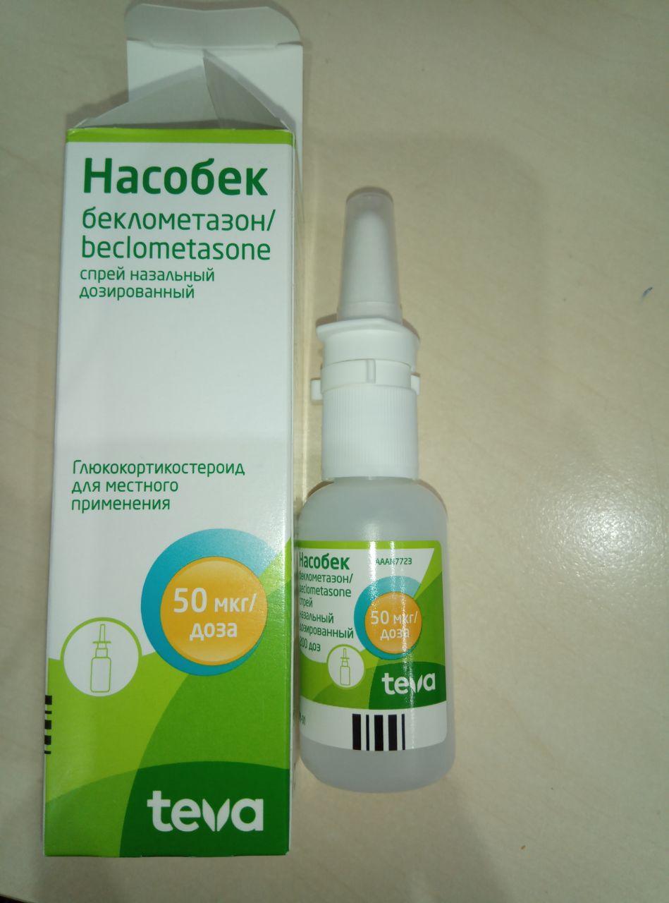 Насобек спрей назальный 50 мкг/доза 200 доз - отзывы покупателей на  Мегамаркет | 100024499354