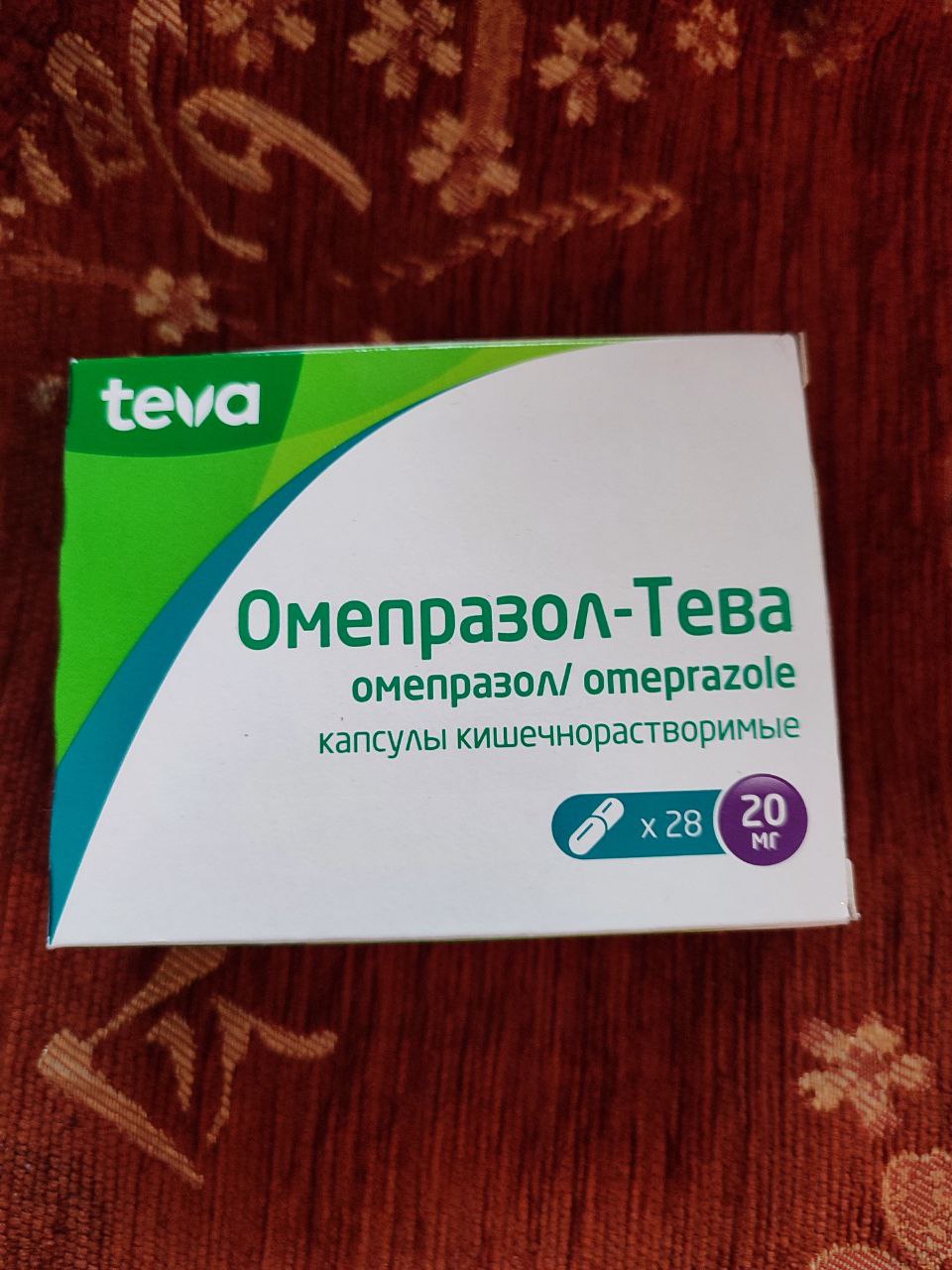 Омепразол-Тева капсулы 20 мг 14 шт. - купить в интернет-магазинах, цены на  Мегамаркет | препараты при заболеваниях желудка и кишечника 110391