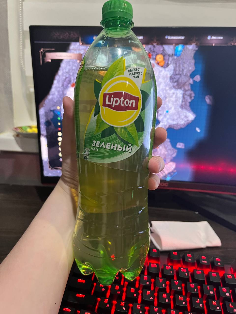 Холодный чай Lipton зеленый 1.5 л - отзывы покупателей на маркетплейсе  Мегамаркет | Артикул: 100024030073