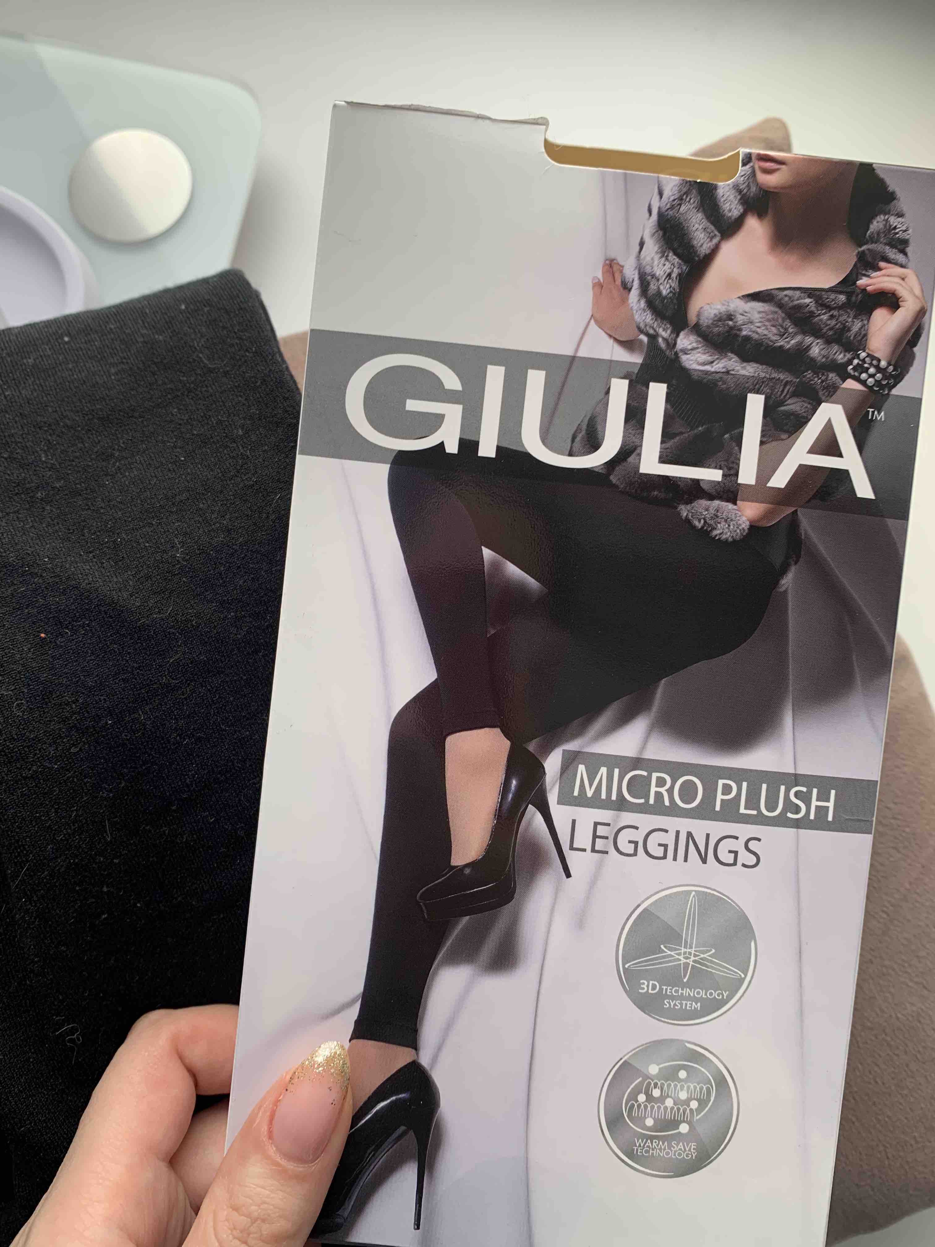 Леггинсы женские Giulia MICRO PLUSH THERMO LEGGINGS черные L/XL - отзывы на  маркетплейсе Мегамаркет