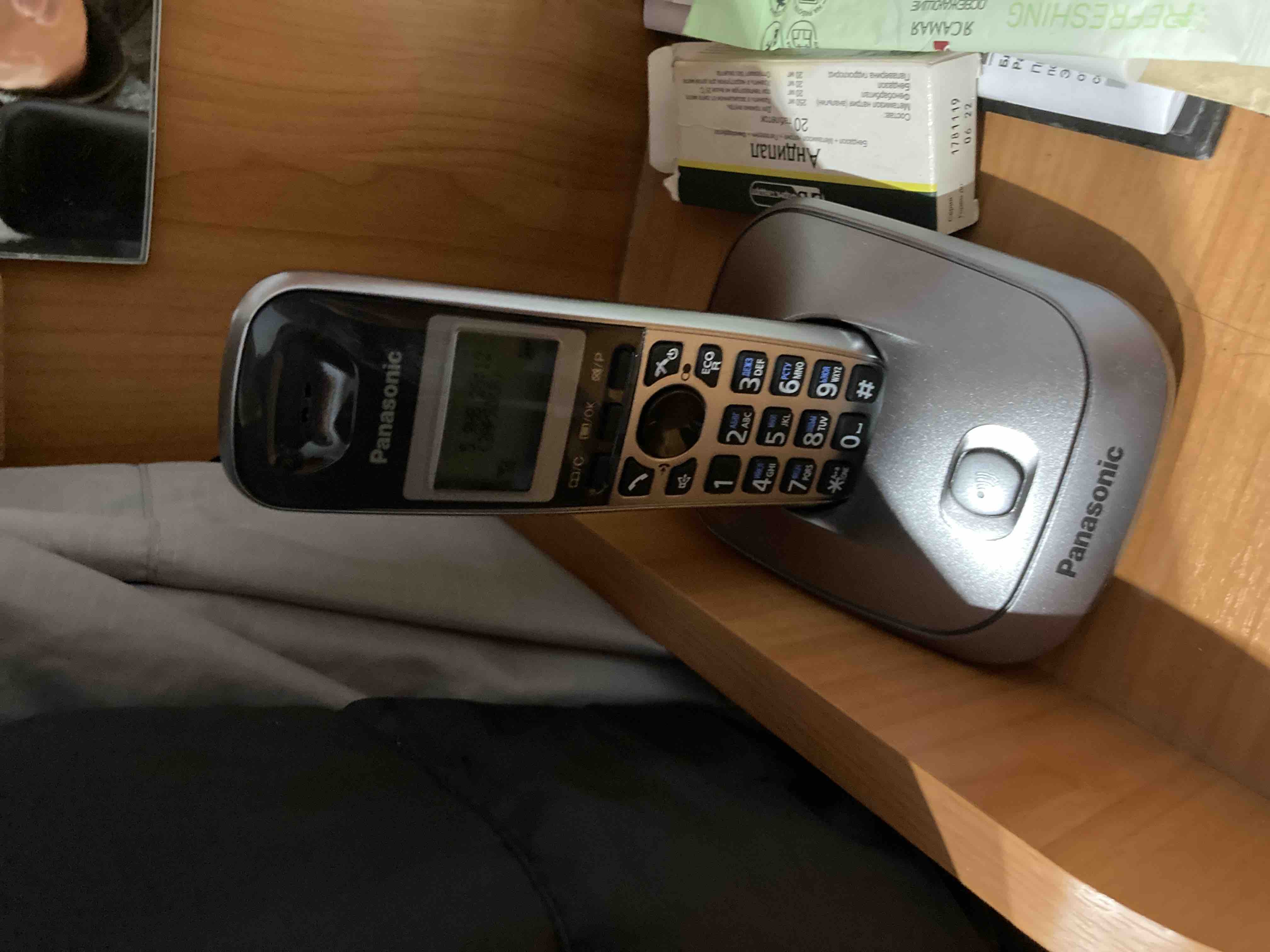 Телефон DECT Panasonic KX-TG2511RUM, купить в Москве, цены в интернет-магазинах на Мегамаркет