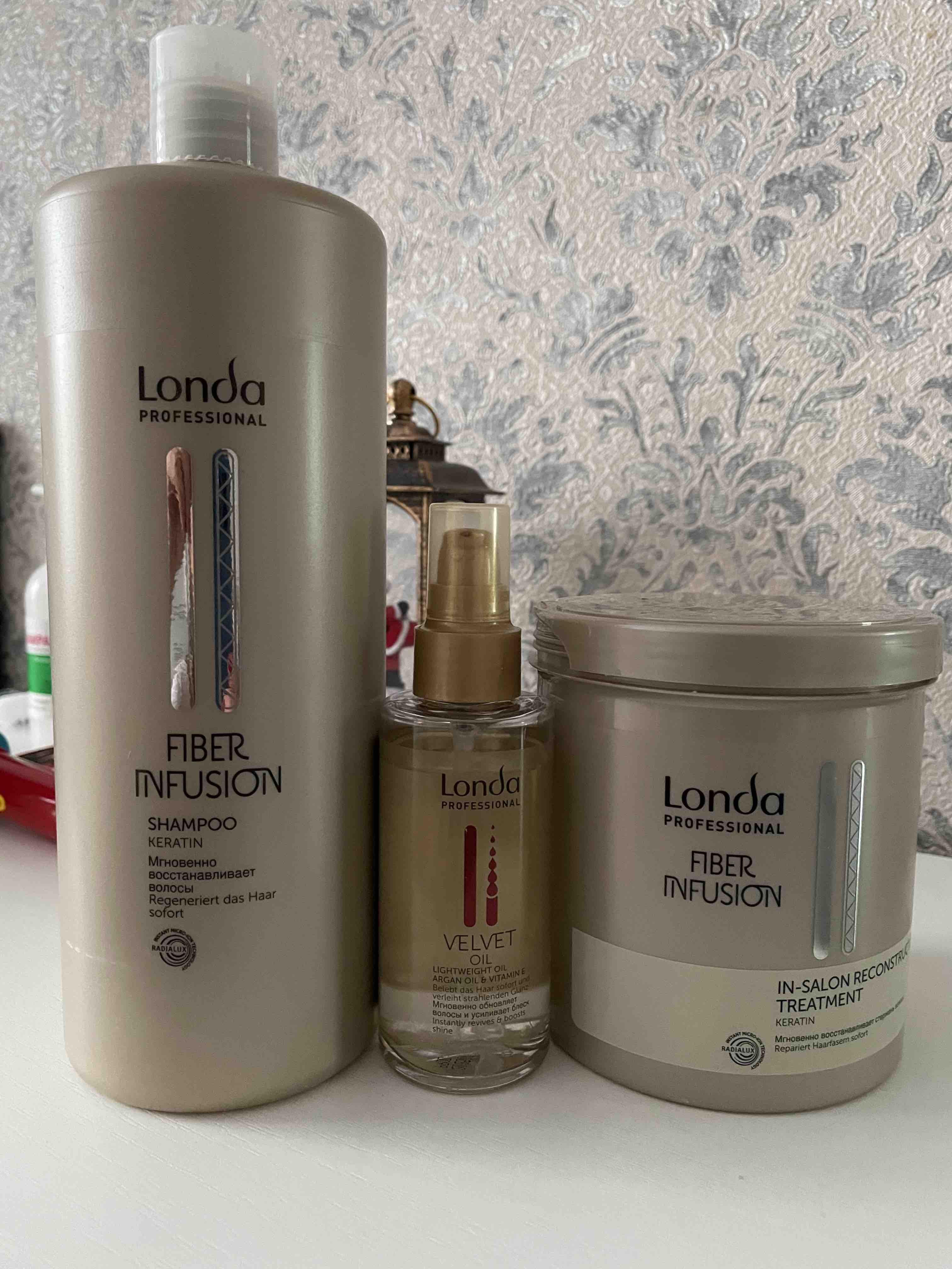 Londa Professional Fiber Infusion Keratin Shampoo - Shampoo