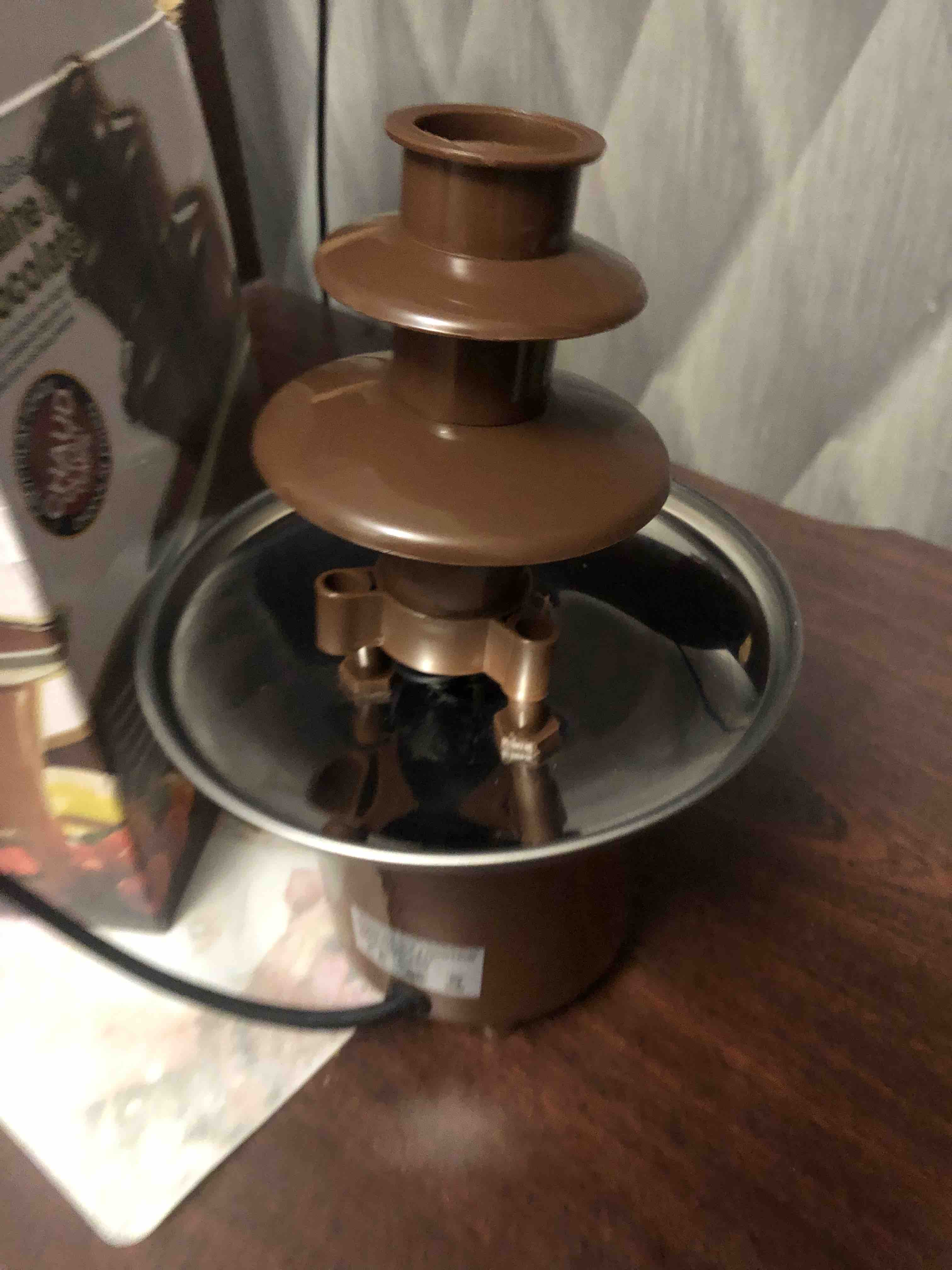 Шоколадный фонтан Chocolate Fondue Fountain Mini KEYA купить в  интернет-магазине, цены на Мегамаркет