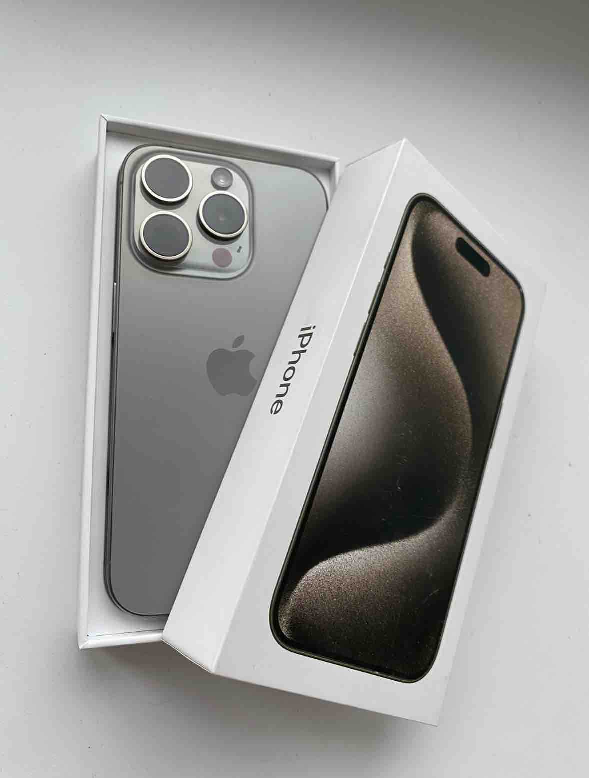 Смартфон Apple iPhone 15 Pro 128Gb Natural Titanium - отзывы покупателей на  Мегамаркет