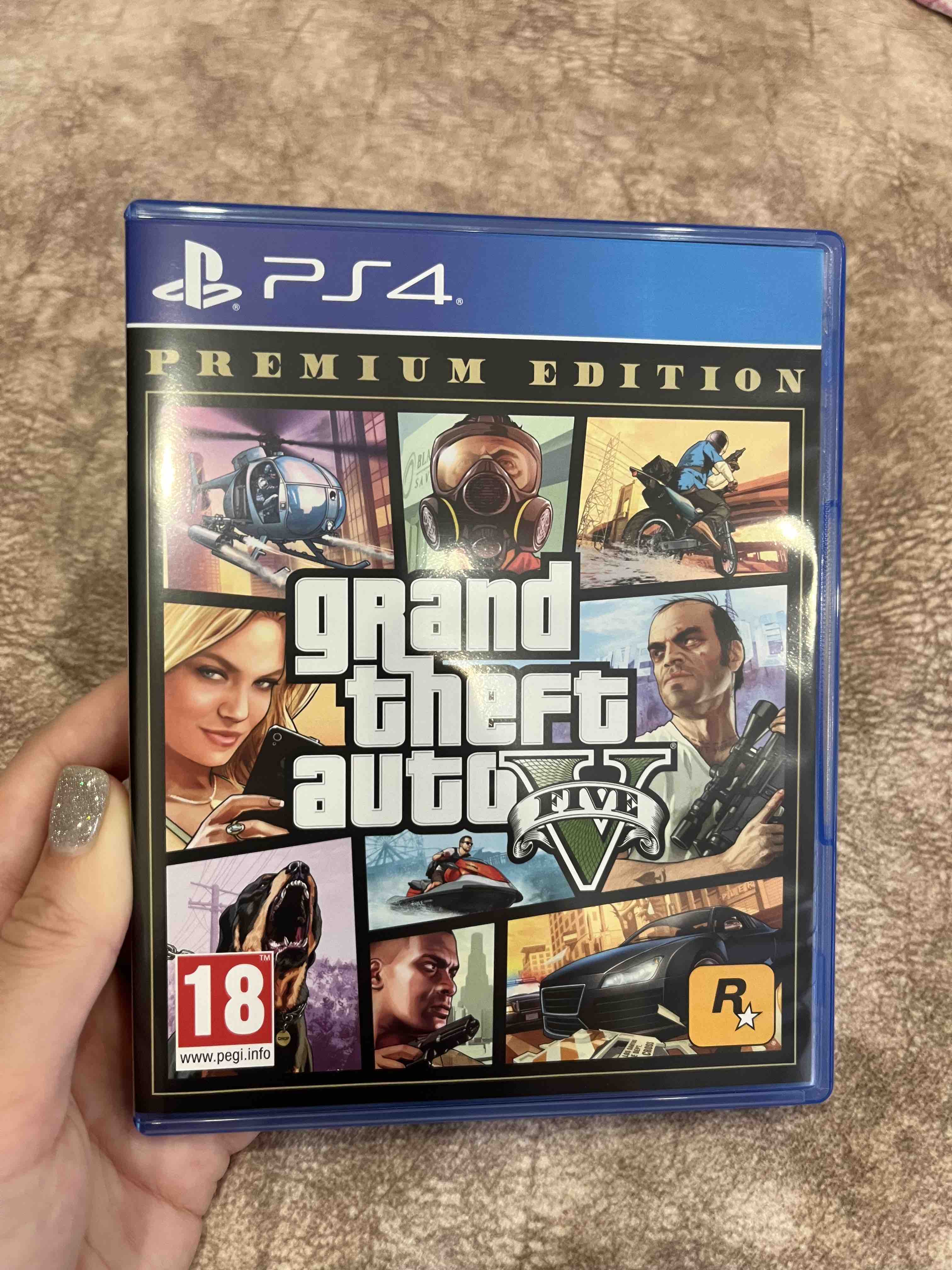 Игра Grand Theft Auto V. Premium Edition для PlayStation 4 - купить в  GARAGE812, цена на Мегамаркет