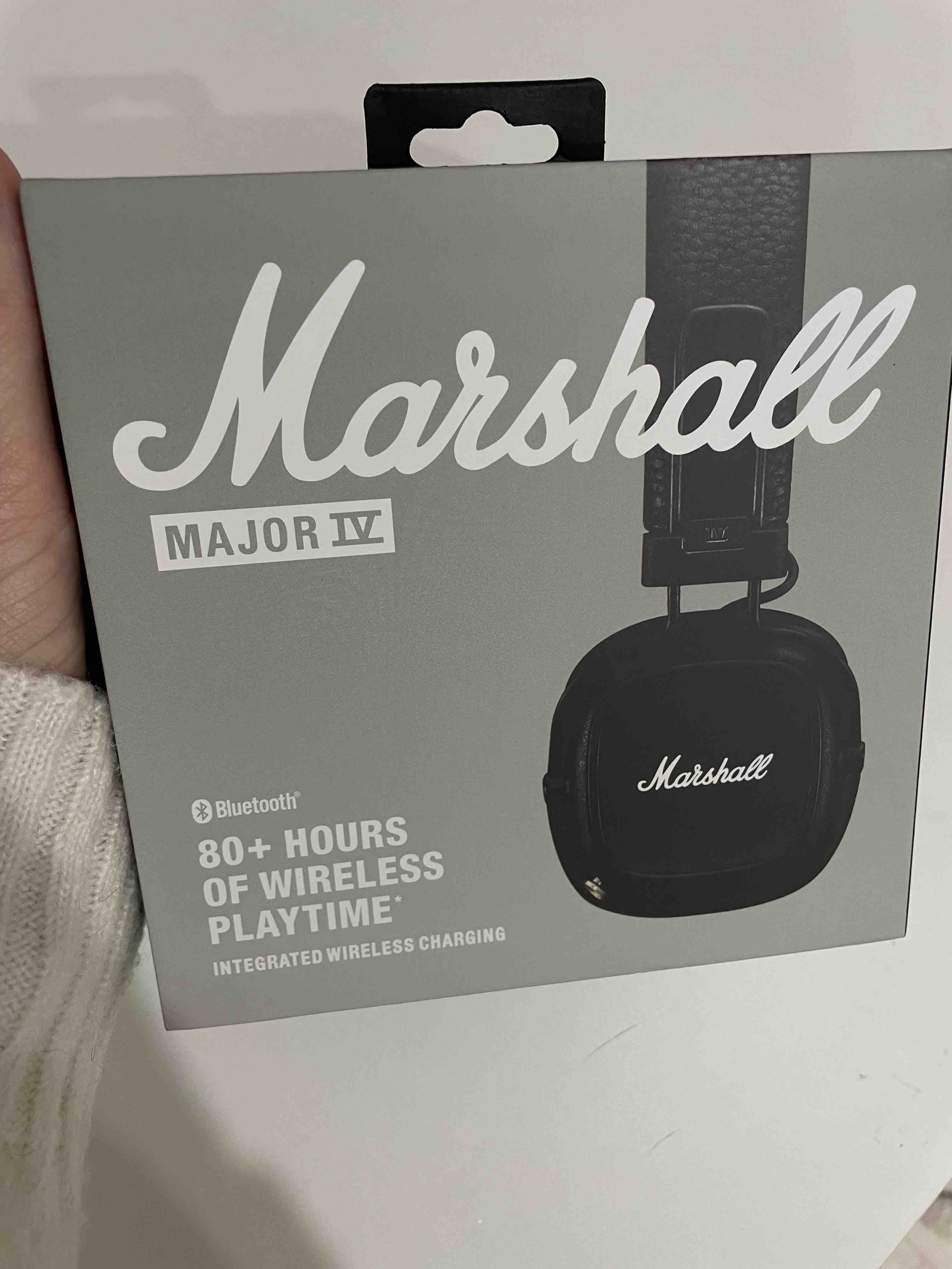 Беспроводные наушники накладные Marshall Major IV Black - отзывы  покупателей на маркетплейсе Мегамаркет | Артикул: 600009168974