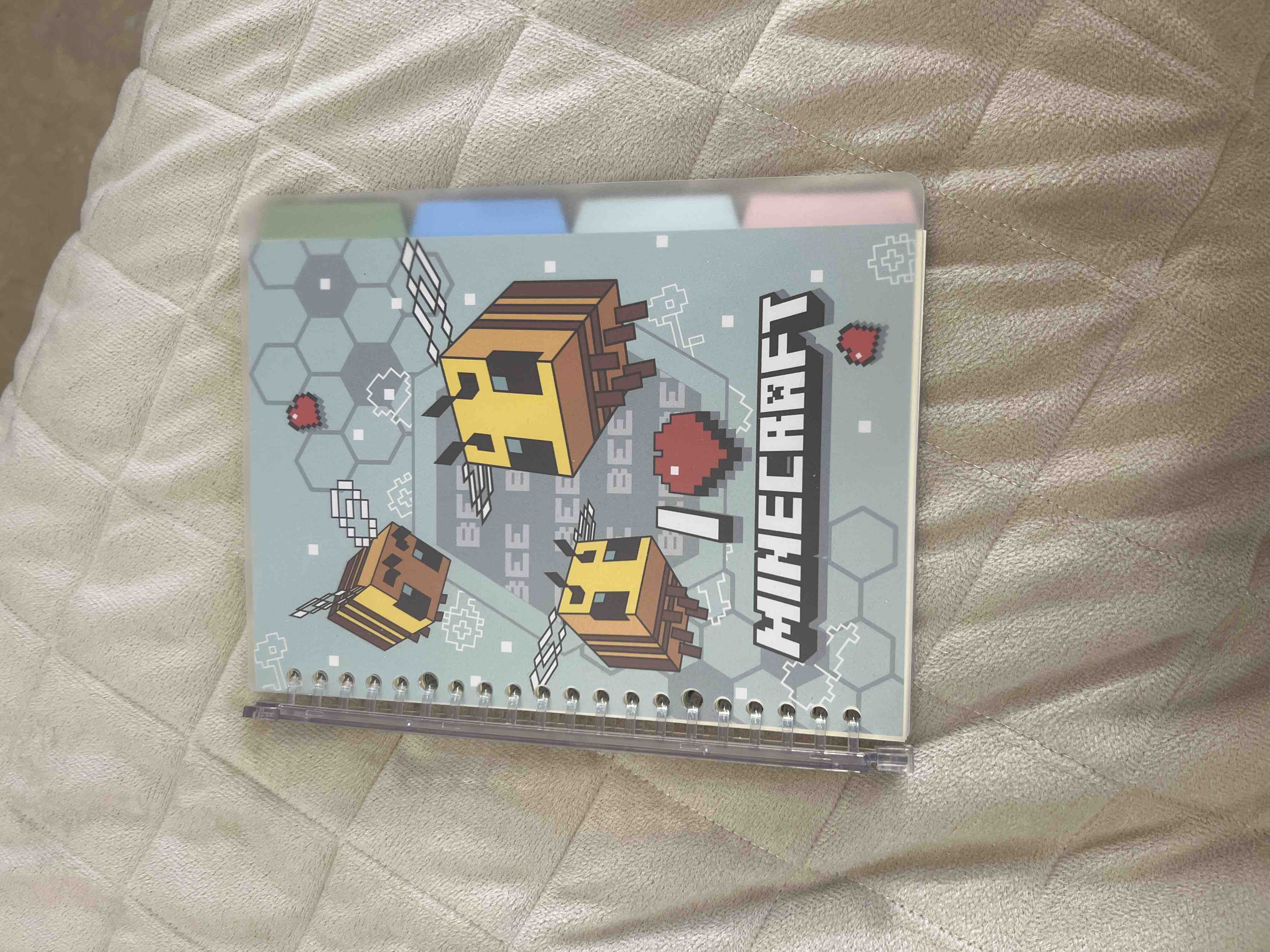 Купить блокнот дневник Minecraft Bee Notebook A5, цены на Мегамаркет |  Артикул: 100042432776