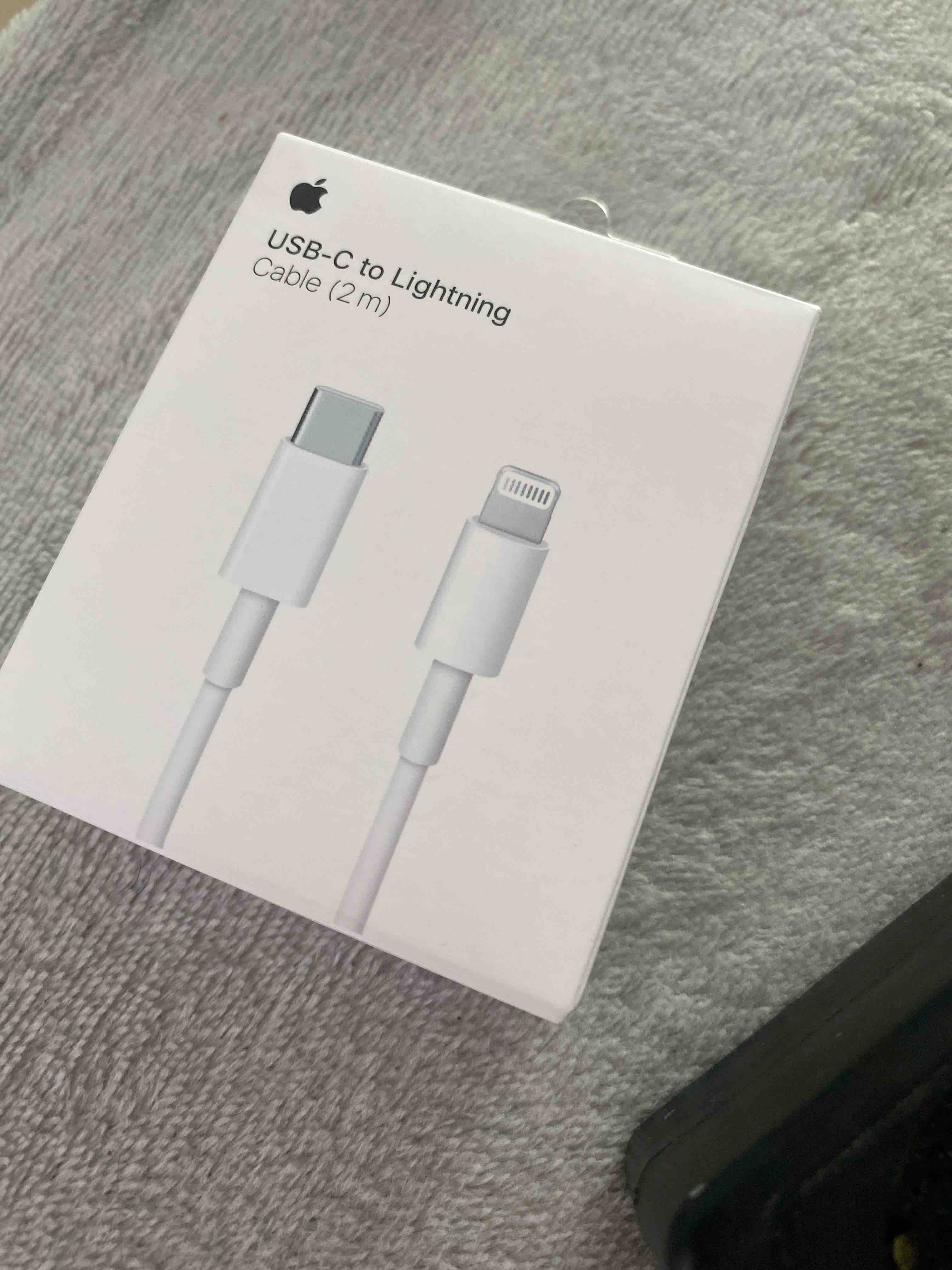 Кабель Apple USB-C to Lightning Cable (2 m) (MQGH2ZM/A) - отзывы  покупателей на маркетплейсе Мегамаркет | Артикул: 100029398914