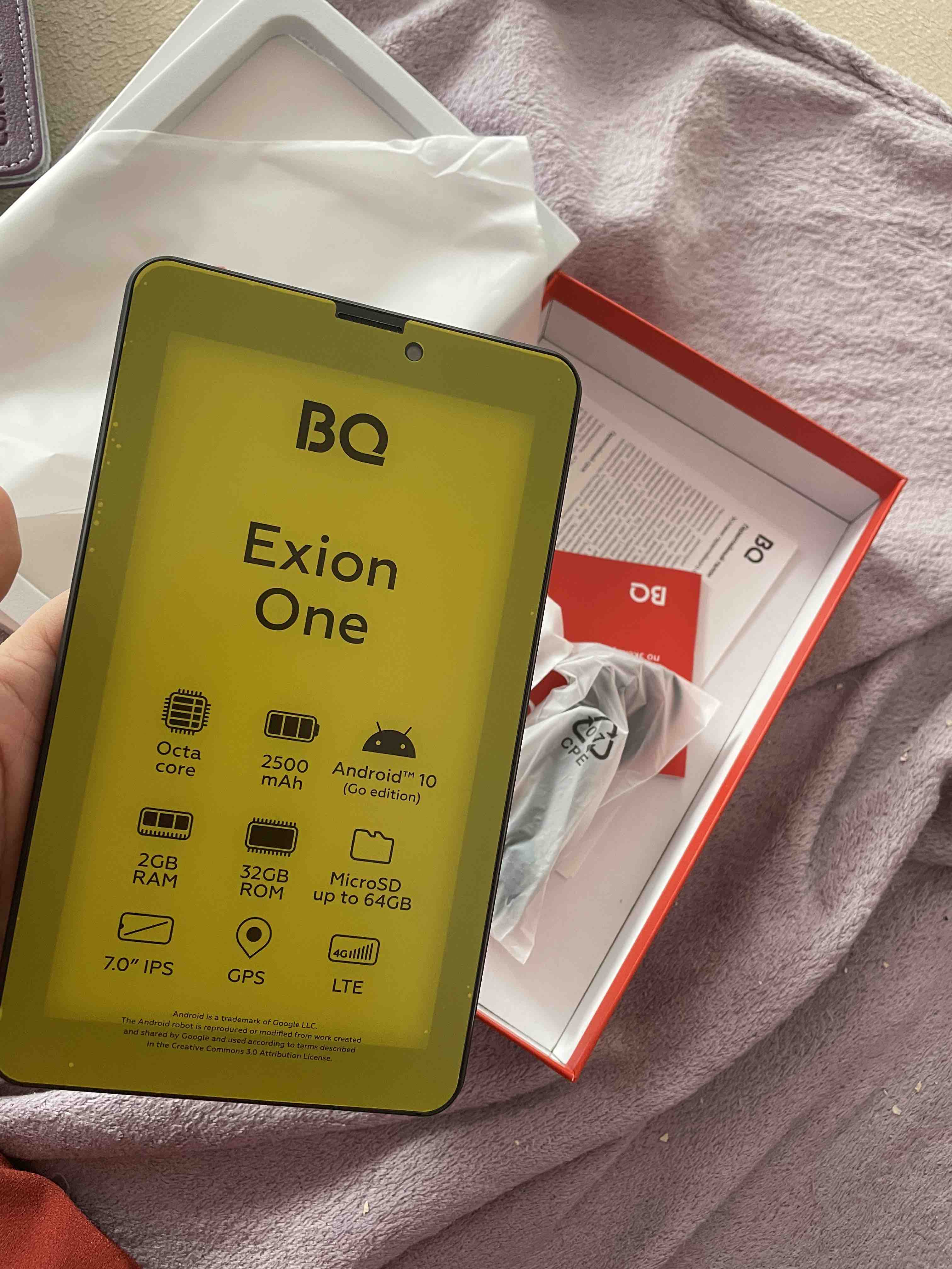 Планшет BQ-7055L Exion One Black - отзывы покупателей на маркетплейсе  Мегамаркет | Артикул: 600003393362