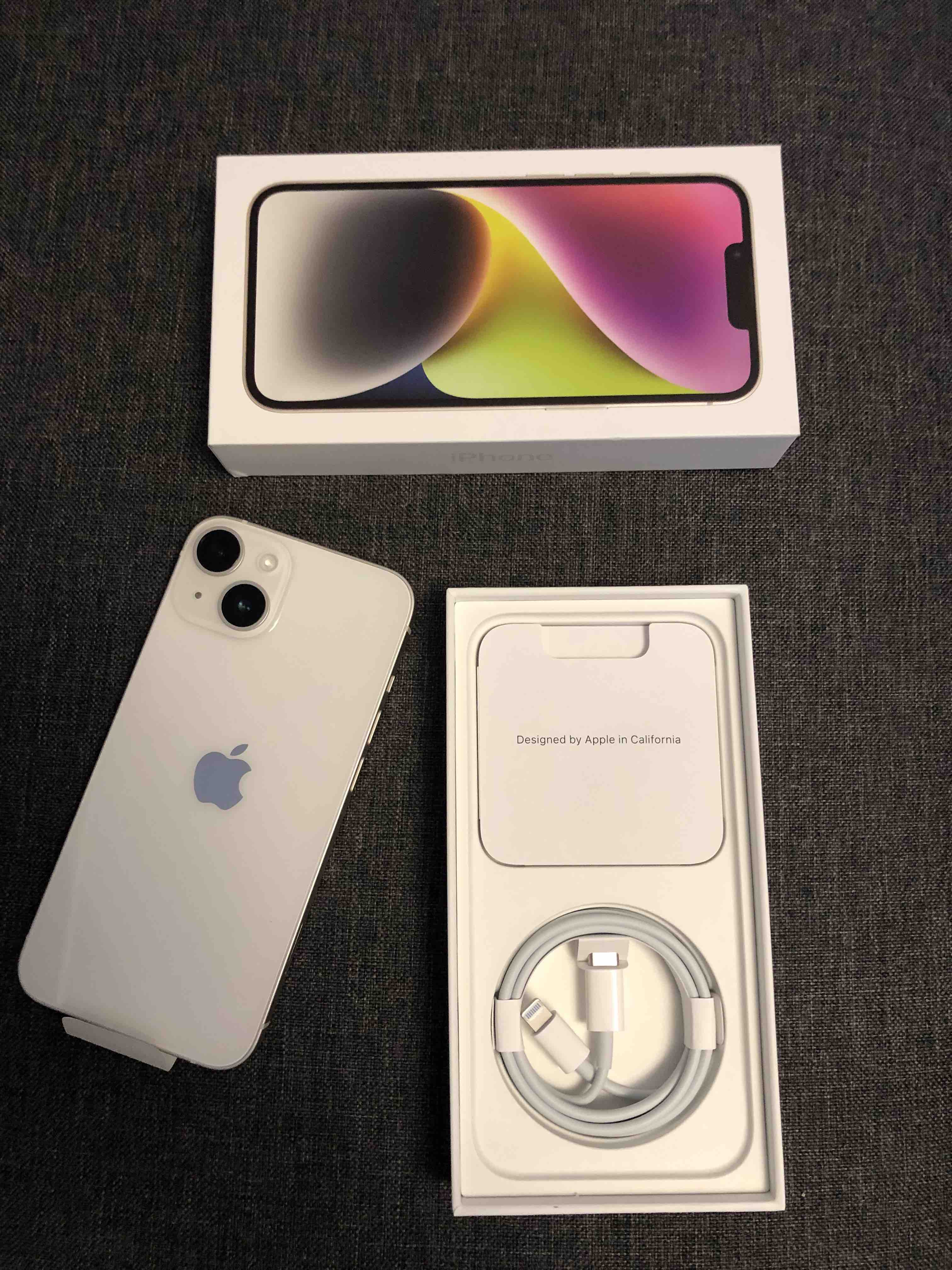 Смартфон Apple Iphone 14 128GB Starlight - купить в ИП Захаров А. Н., цена  на Мегамаркет