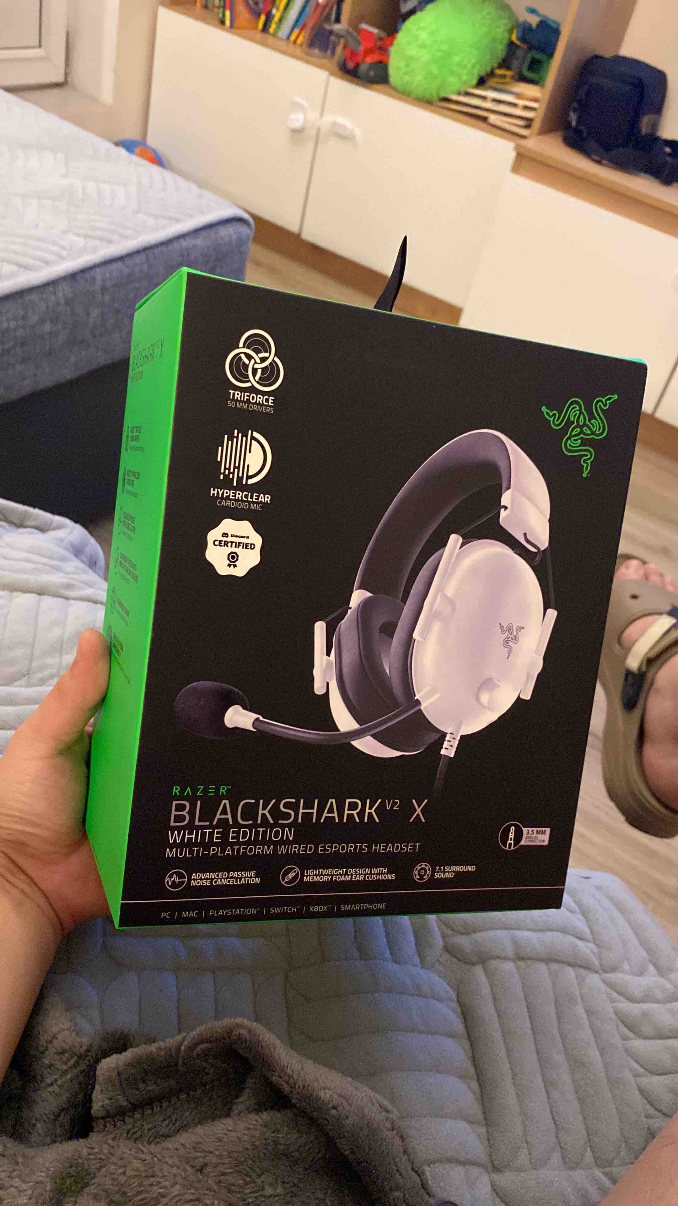 Наушники для компьютера Razer BlackShark V2 X, Quartz - отзывы покупателей  на маркетплейсе Мегамаркет | Артикул: 600010885221