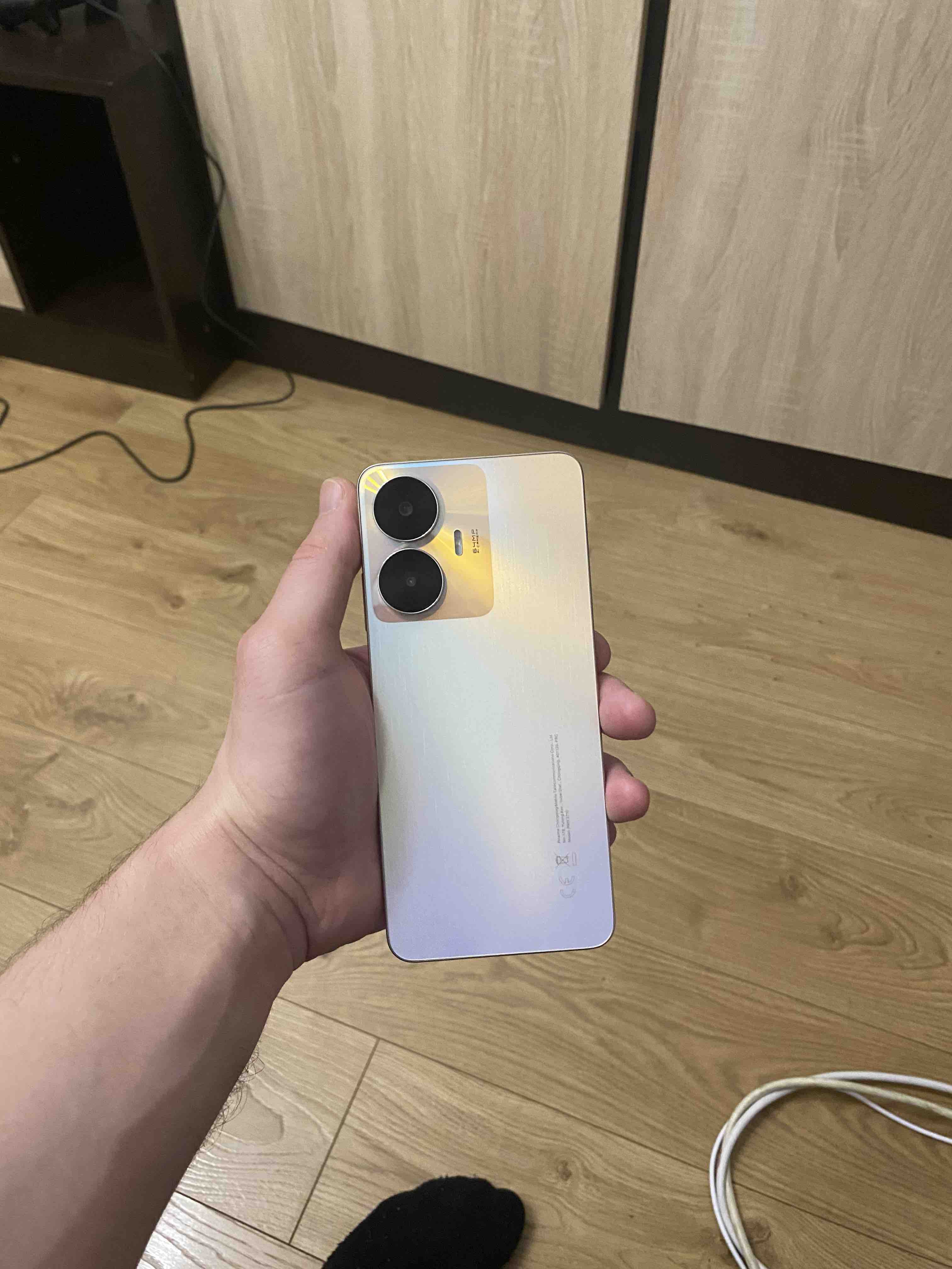 Смартфон realme C55 8 /256GB Gold - отзывы покупателей на маркетплейсе  Мегамаркет | Артикул: 100050133689