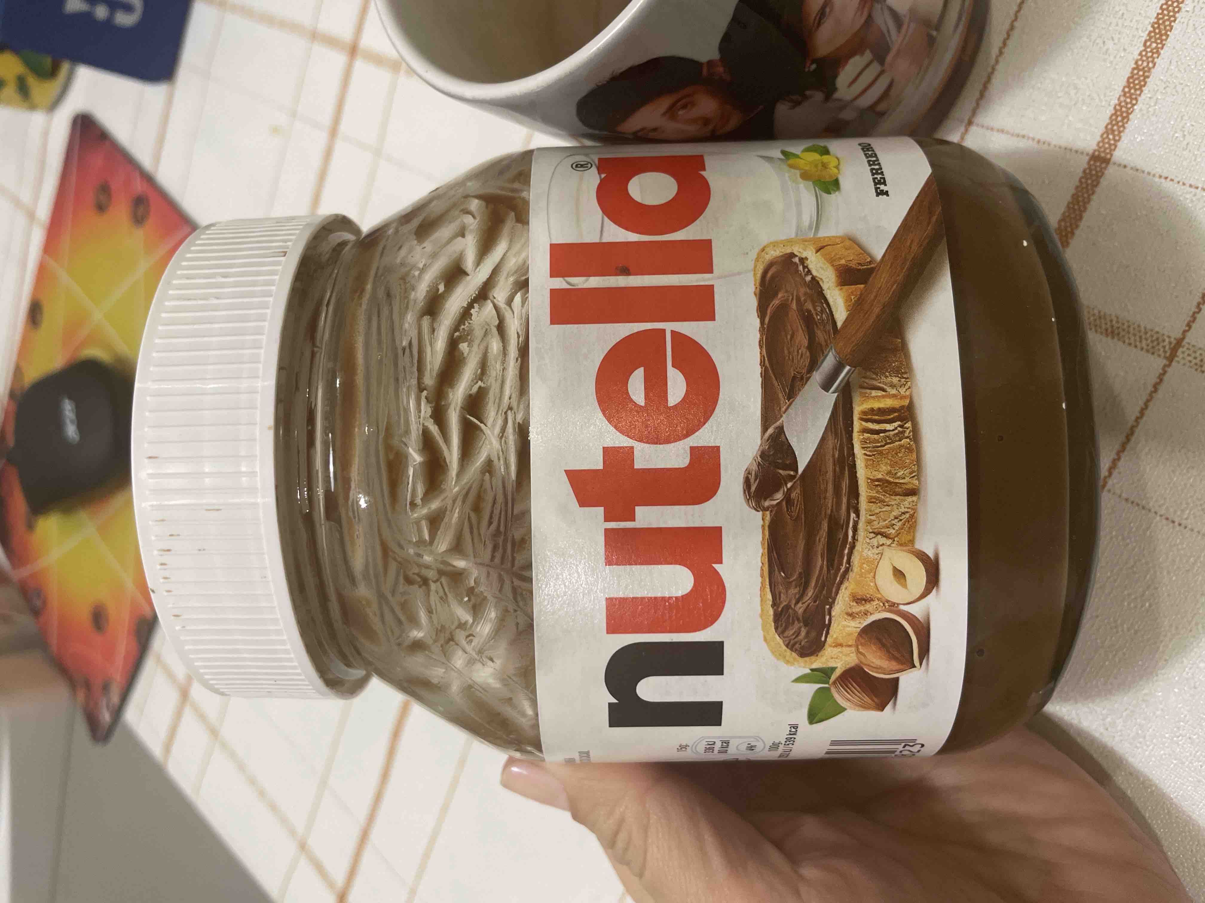 Шоколадная паста Nutella, с добавлением какао, 630 г - отзывы покупателей  на маркетплейсе Мегамаркет | Артикул: 100050531413