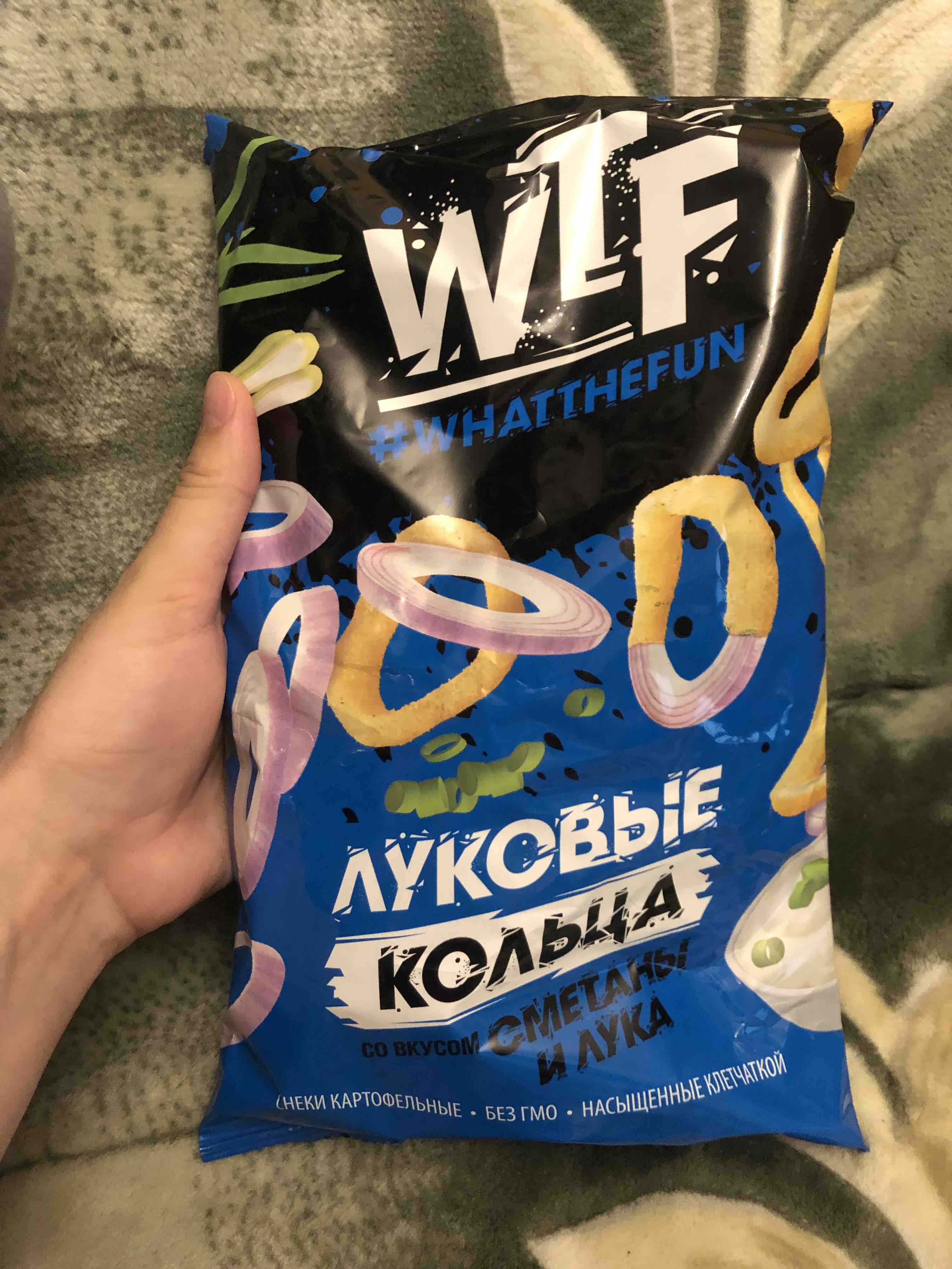 Кольца луковые WTF со вкусом сметаны и лука, 90 г - отзывы покупателей на  маркетплейсе Мегамаркет | Артикул: 100050954647