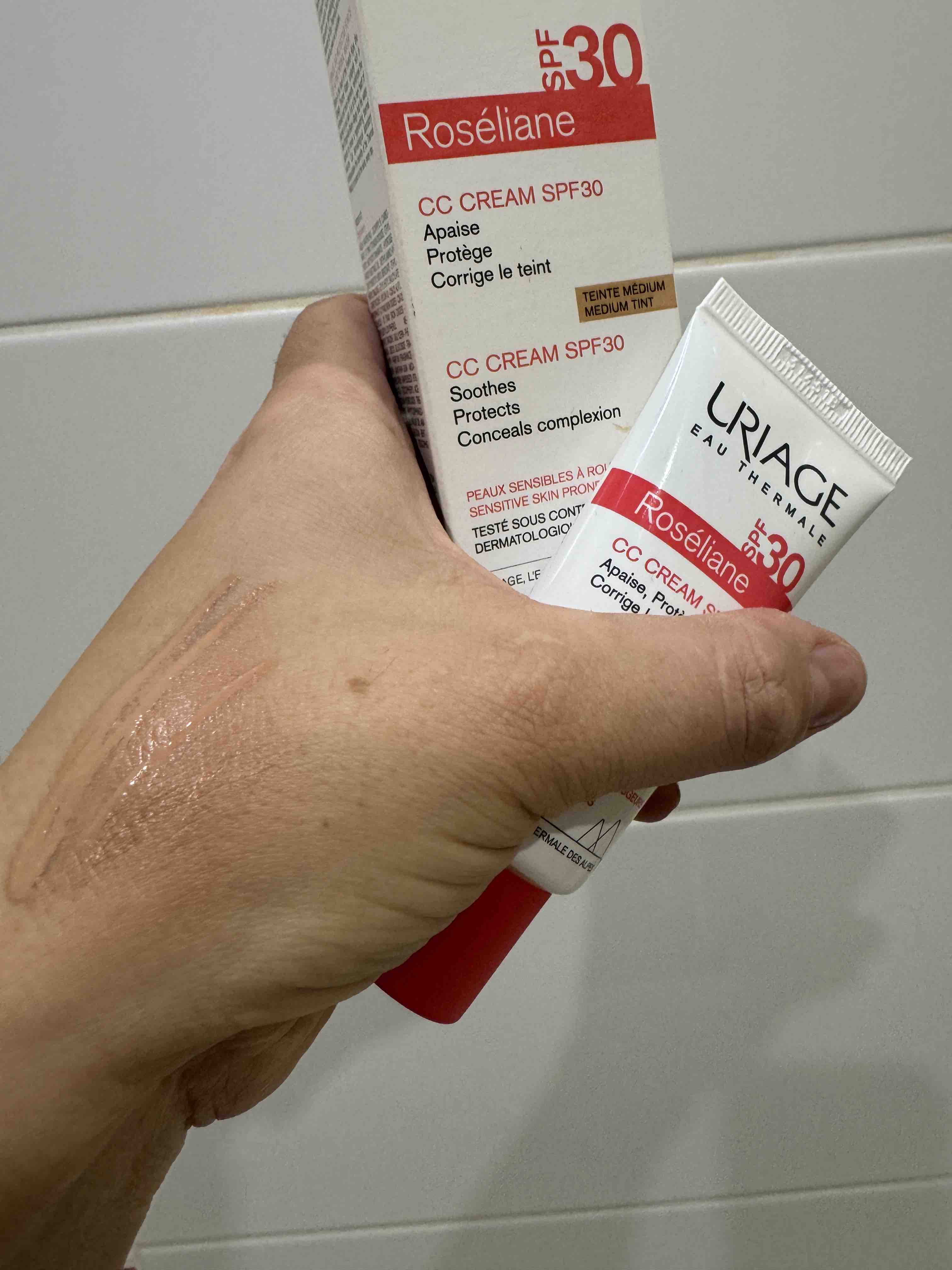 Uriage Cc Крем Roseliane Купить