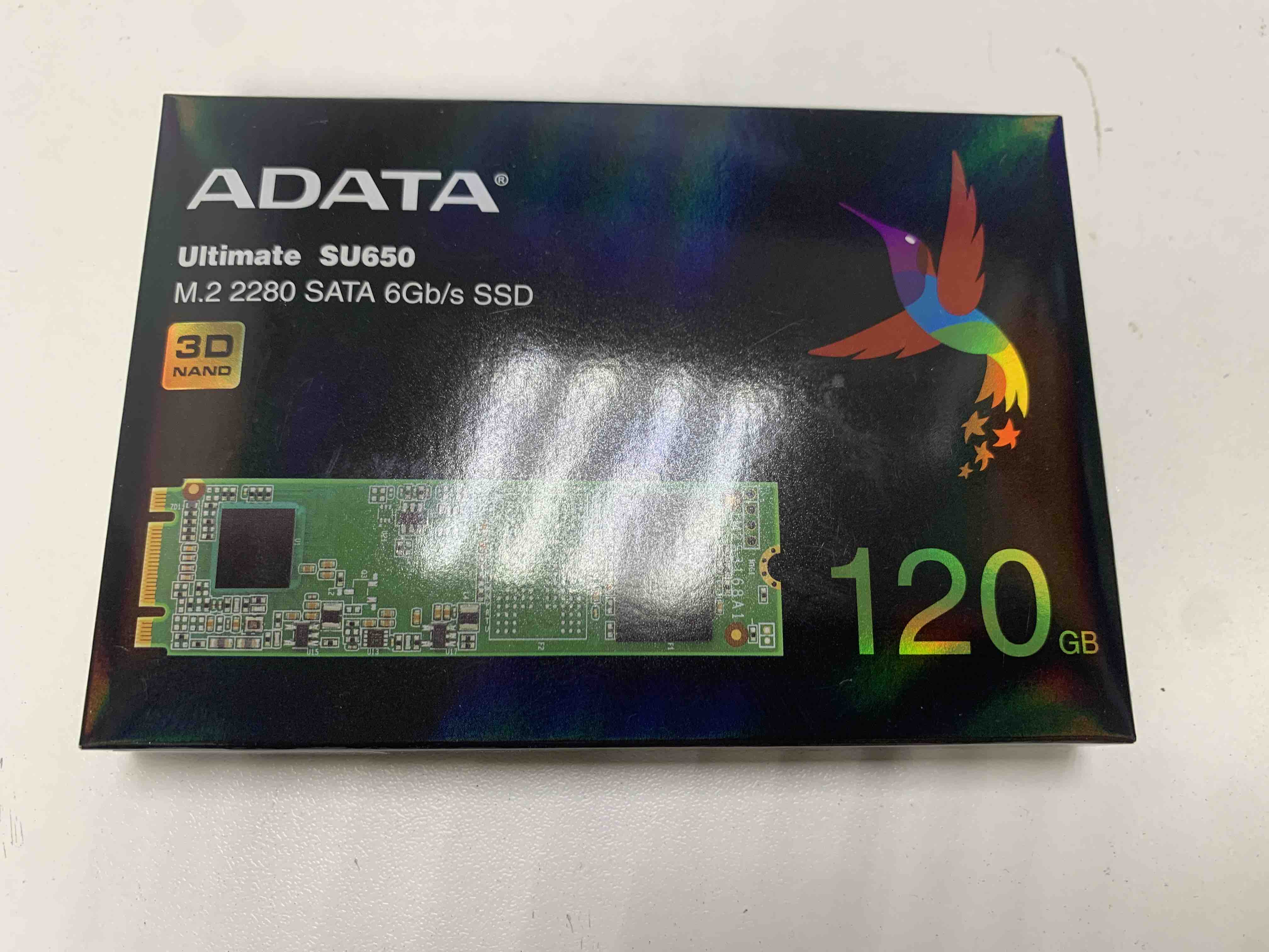 Ssd накопитель Adata Ultimate Su650 M2 2280 120 ГБ Asu650ns38 120gt C купить в Москве цены 