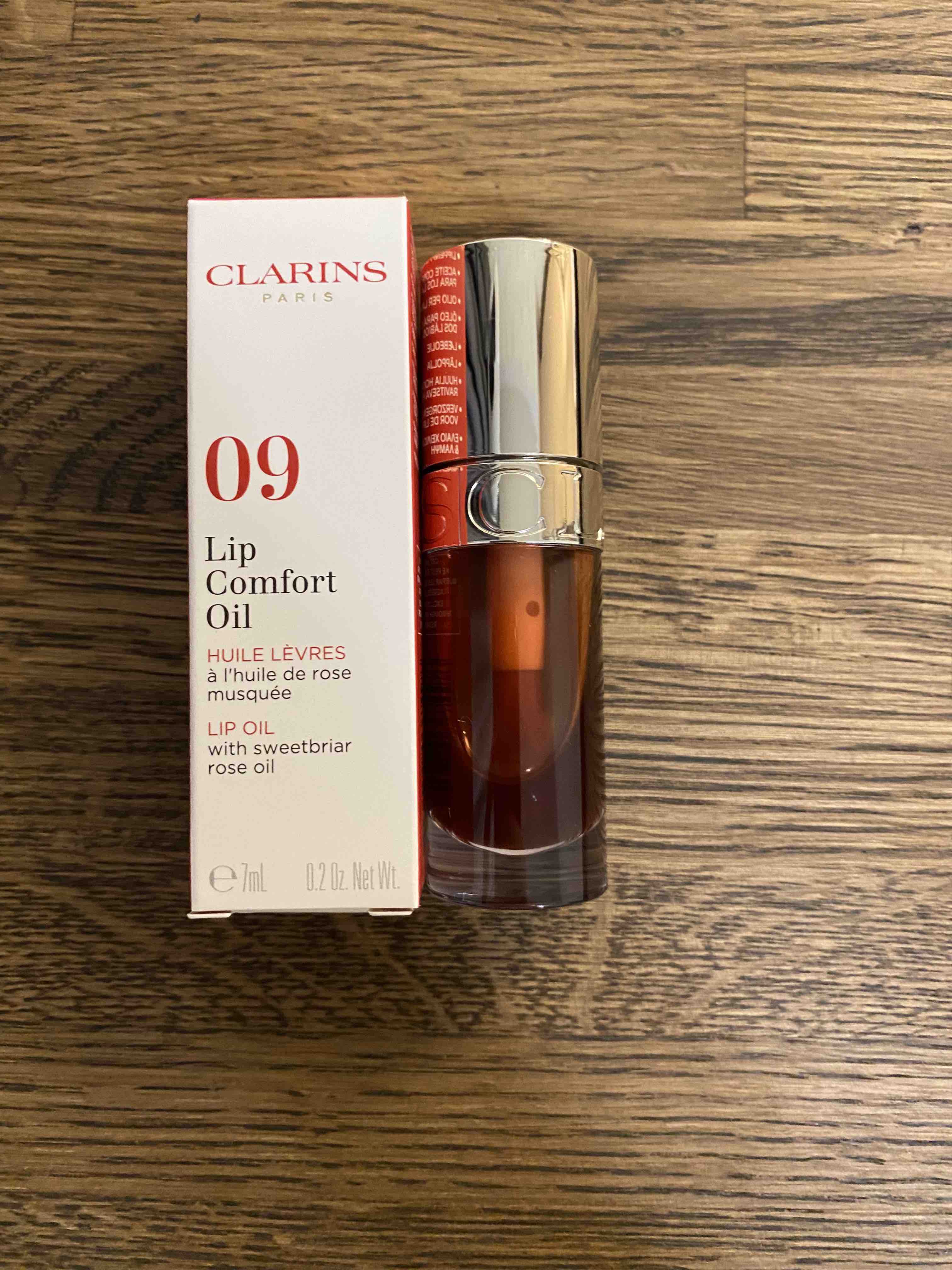 Clarins Lip Comfort Oil Intense 09 Warm Rose, Отзывы покупателей