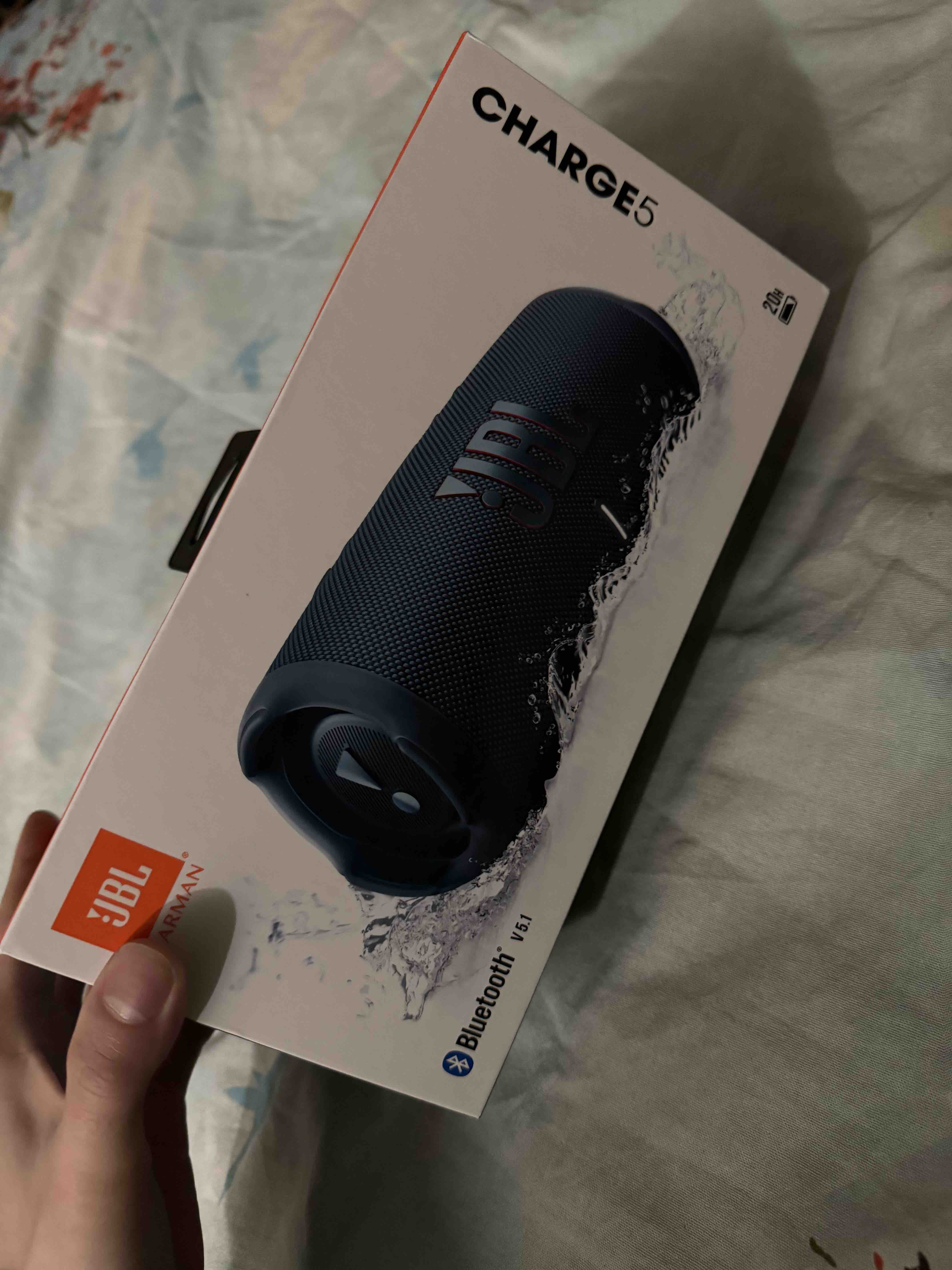 Портативная колонка JBL Charge 5 Blue - отзывы покупателей на маркетплейсе  Мегамаркет | Артикул: 100028302816