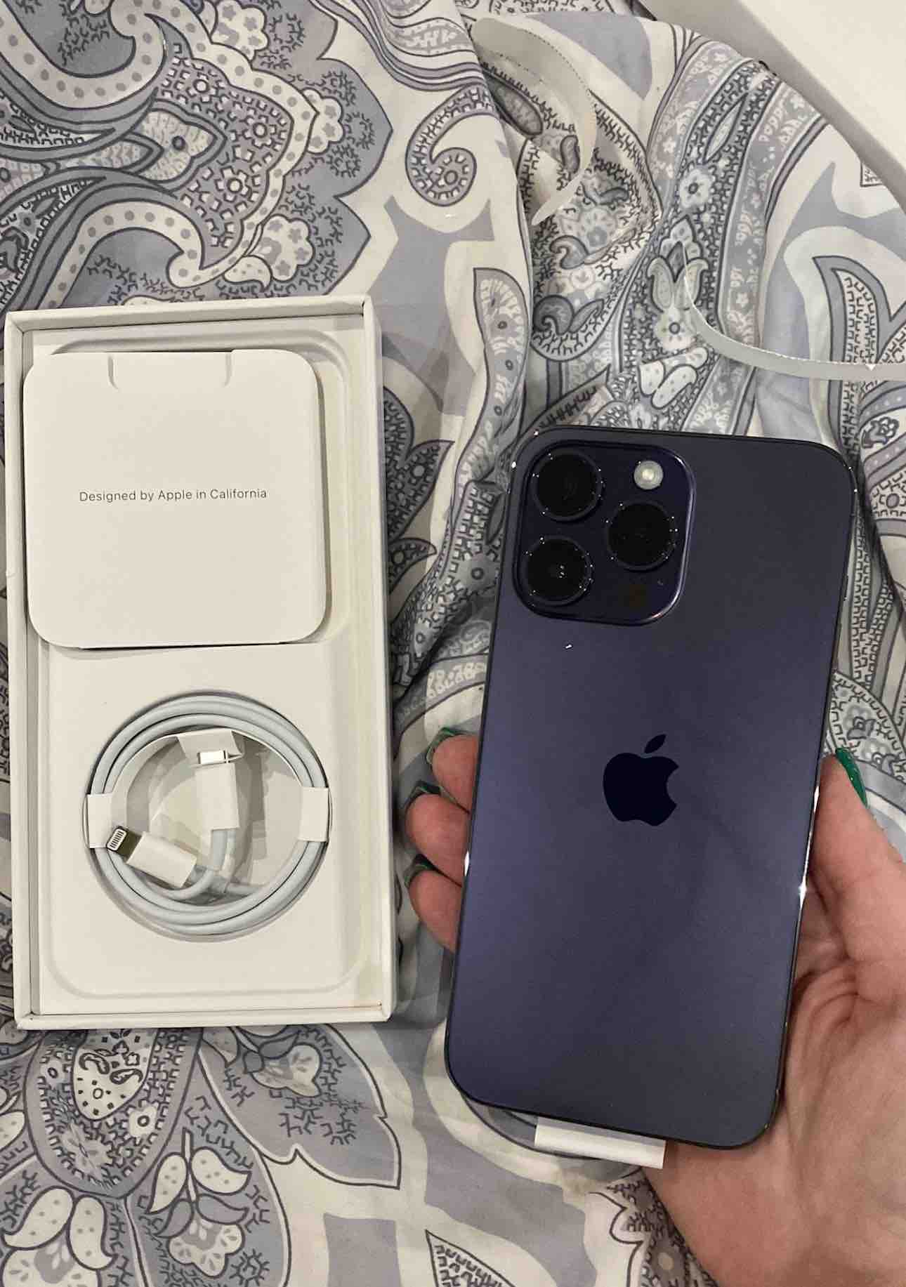 Смартфон Apple iPhone 14 Pro Max 256 Гб, Deep Purple - отзывы покупателей  на маркетплейсе Мегамаркет | Артикул: 100060926442