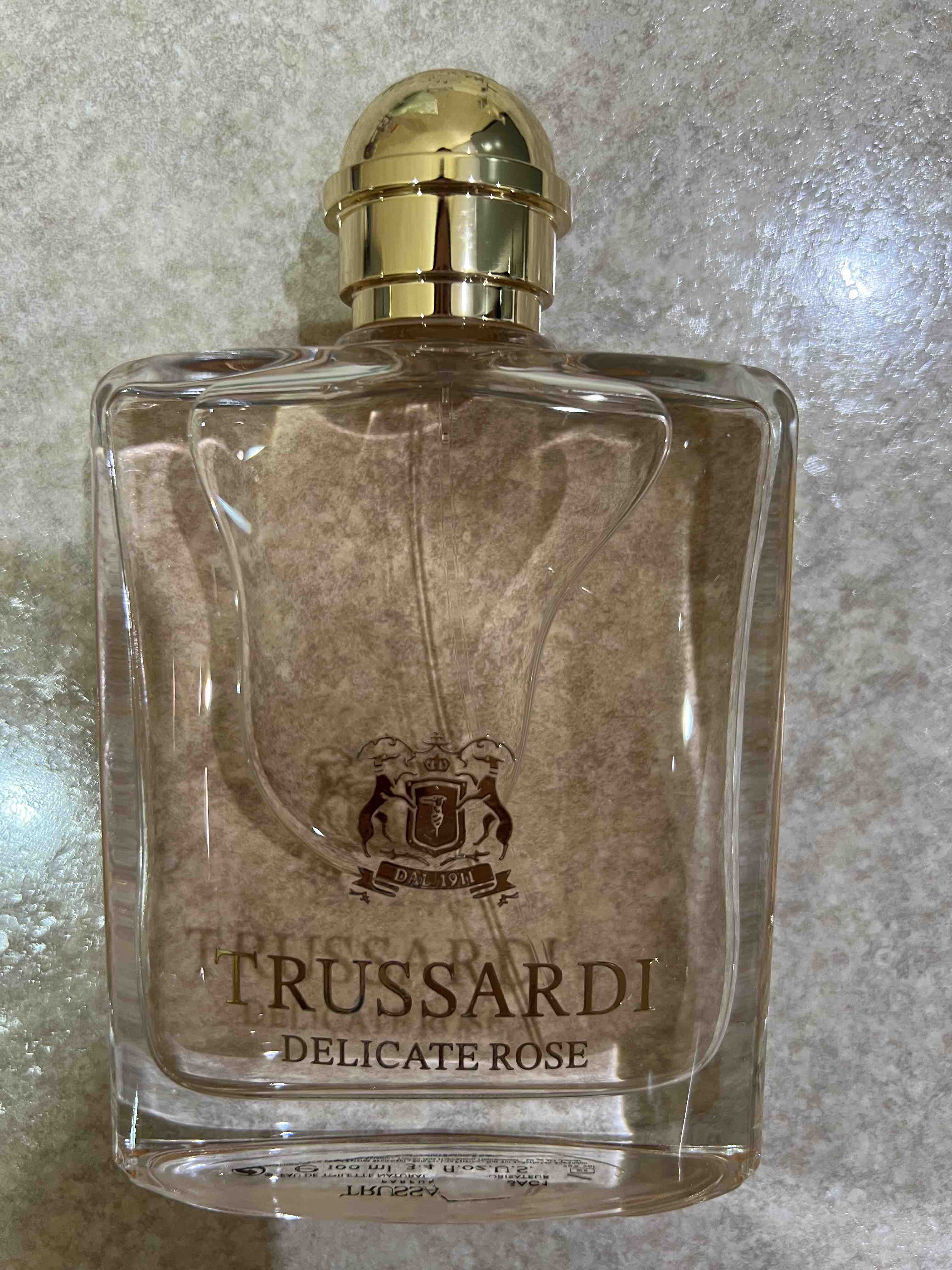 Туалетная вода Trussardi Delicate Rose 100 мл - отзывы покупателей на  Мегамаркет | женская парфюмерия