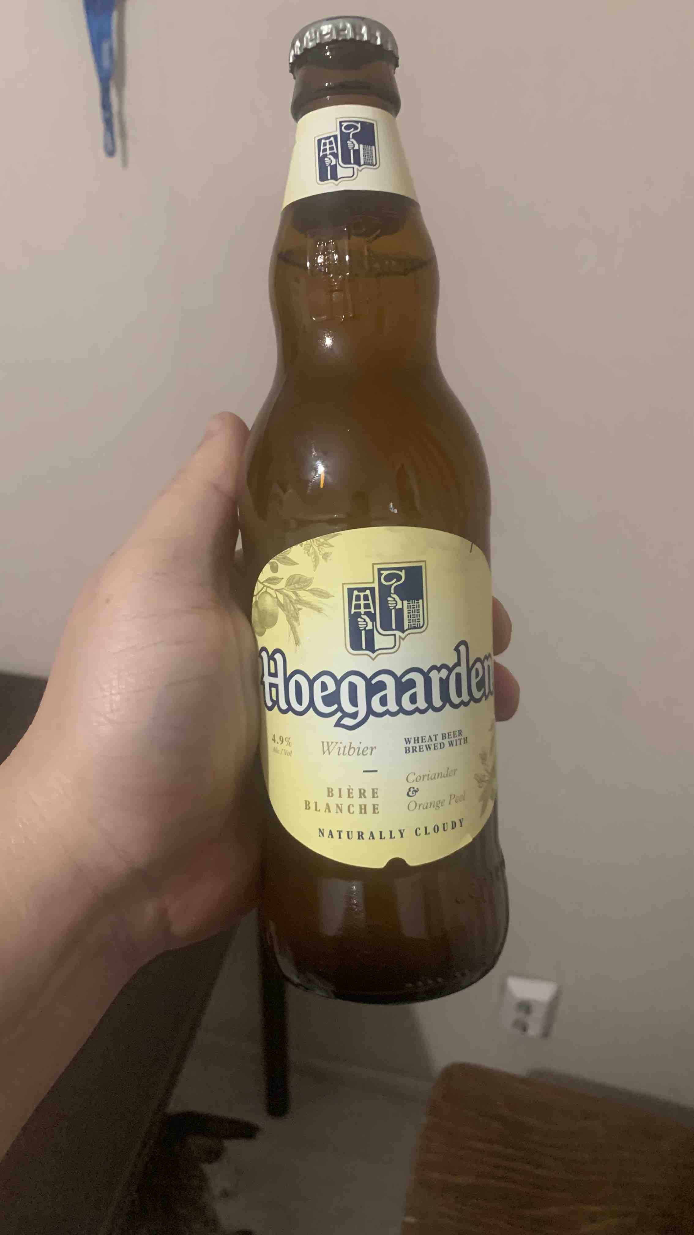 Пивной напиток Hoegaarden Blanche светлый 0,44 л - отзывы покупателей на  маркетплейсе Мегамаркет | Артикул: 100046621938