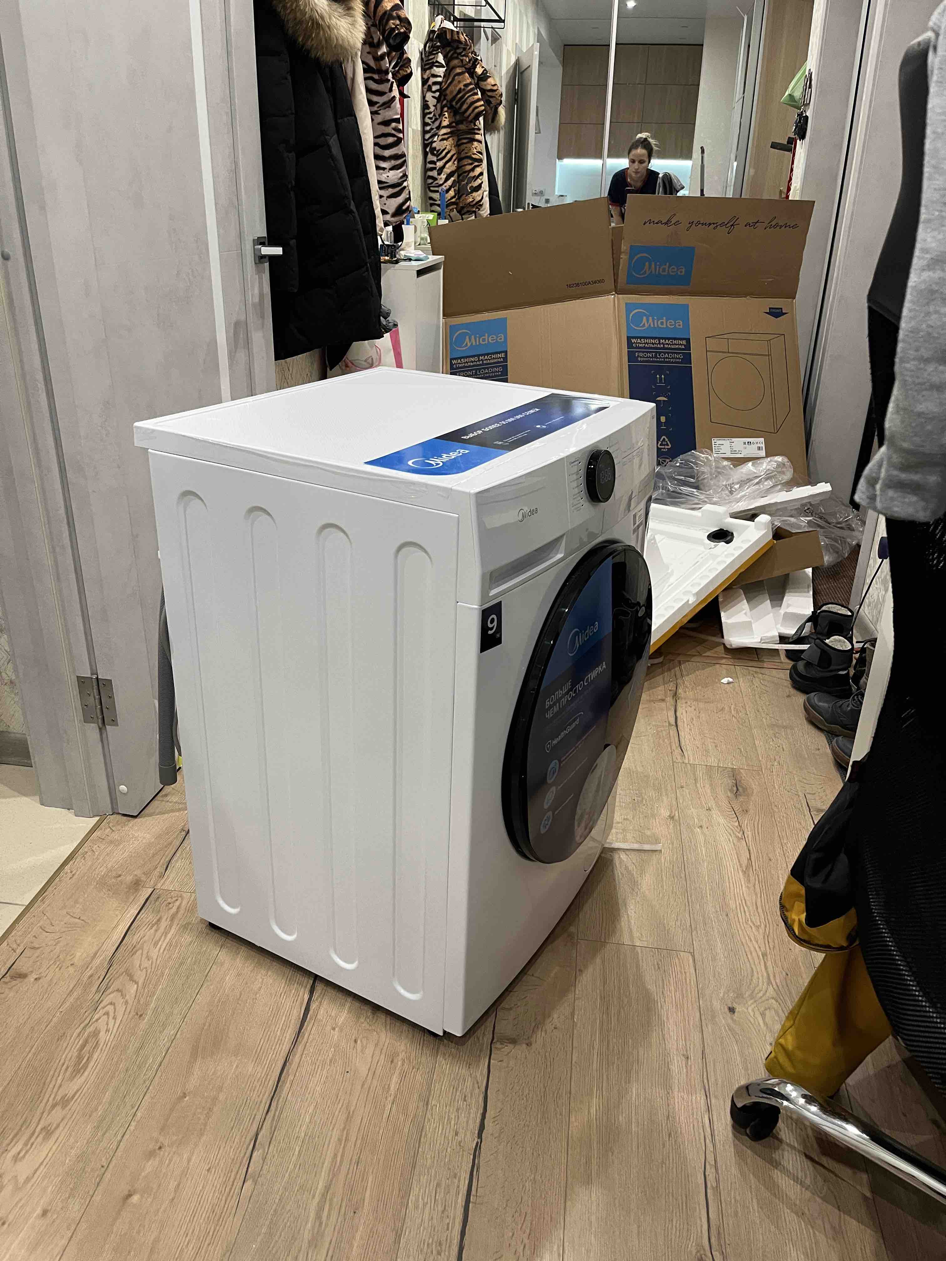 Стиральная машина Midea MF200W90WBS/W-RU белый, купить в Москве, цены в  интернет-магазинах на Мегамаркет