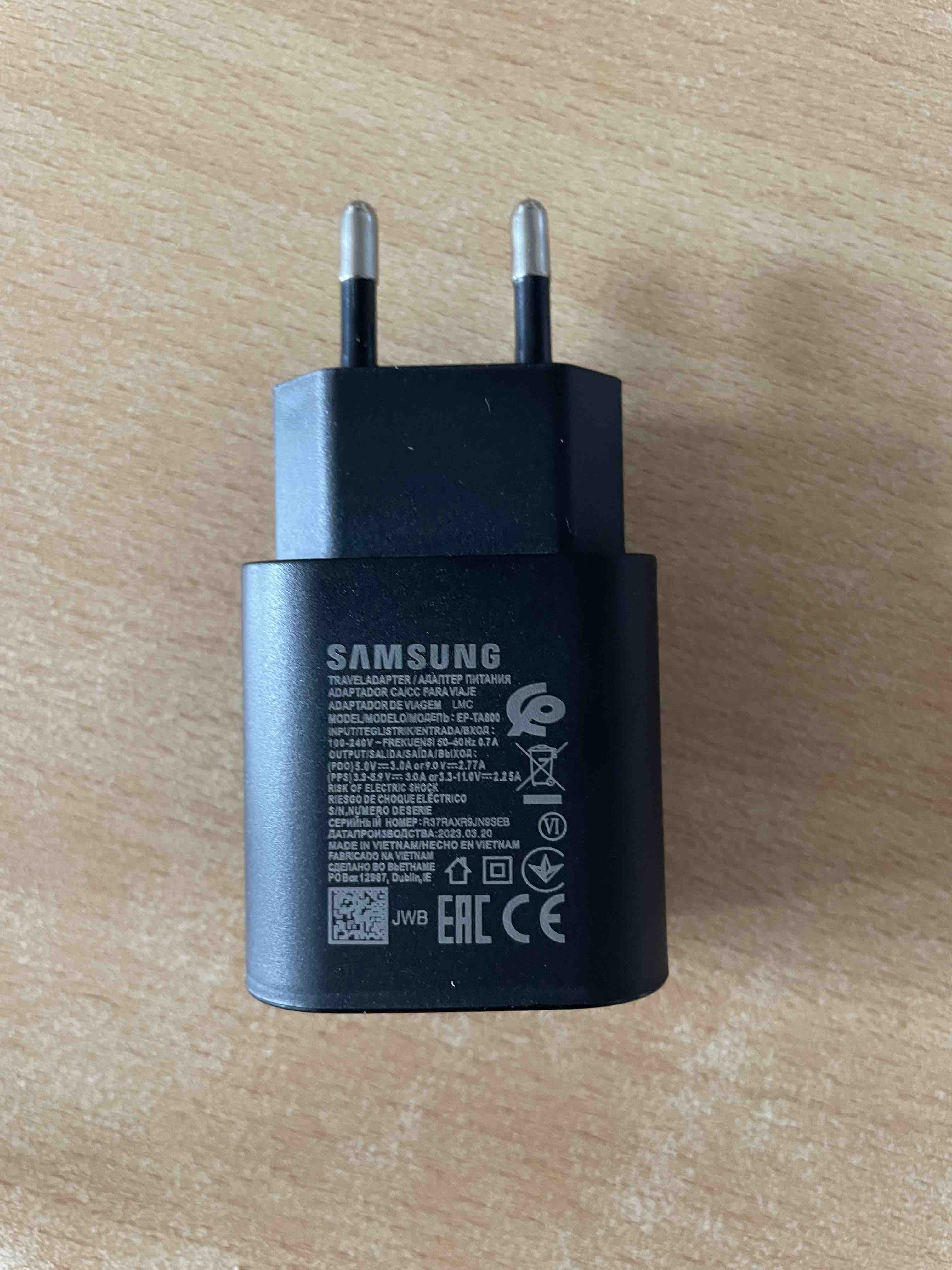 Сетевое зарядное устройство Samsung EP-TA800 type-c - type-c 1xUSB Type-C 3  А черный - отзывы покупателей на маркетплейсе Мегамаркет | Артикул:  600011624719