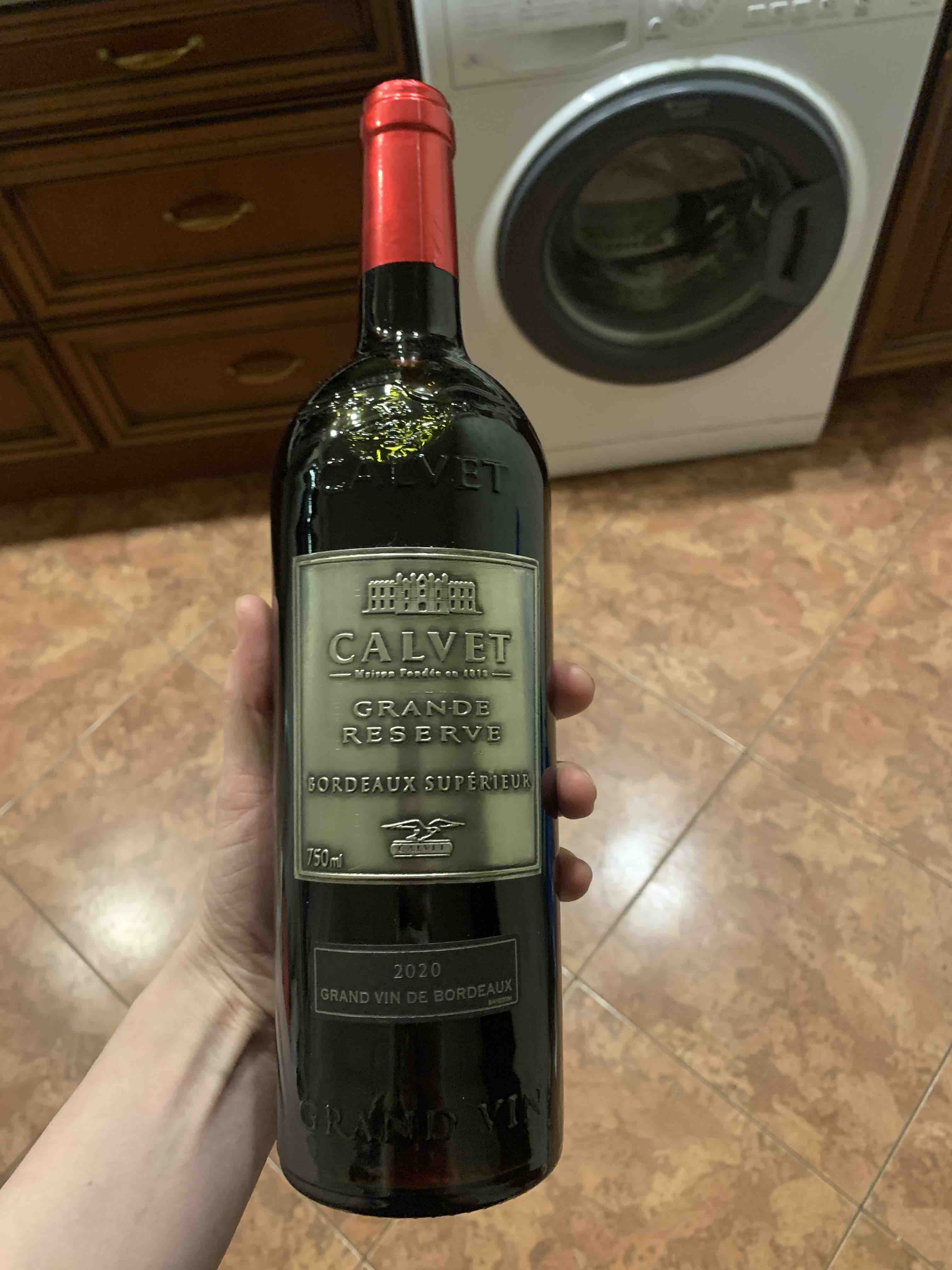 Вино Calvet Grande Reserve Bordeaux Superieur красное сухое 0,75 л - отзывы  покупателей на маркетплейсе Мегамаркет | Артикул: 100027346685