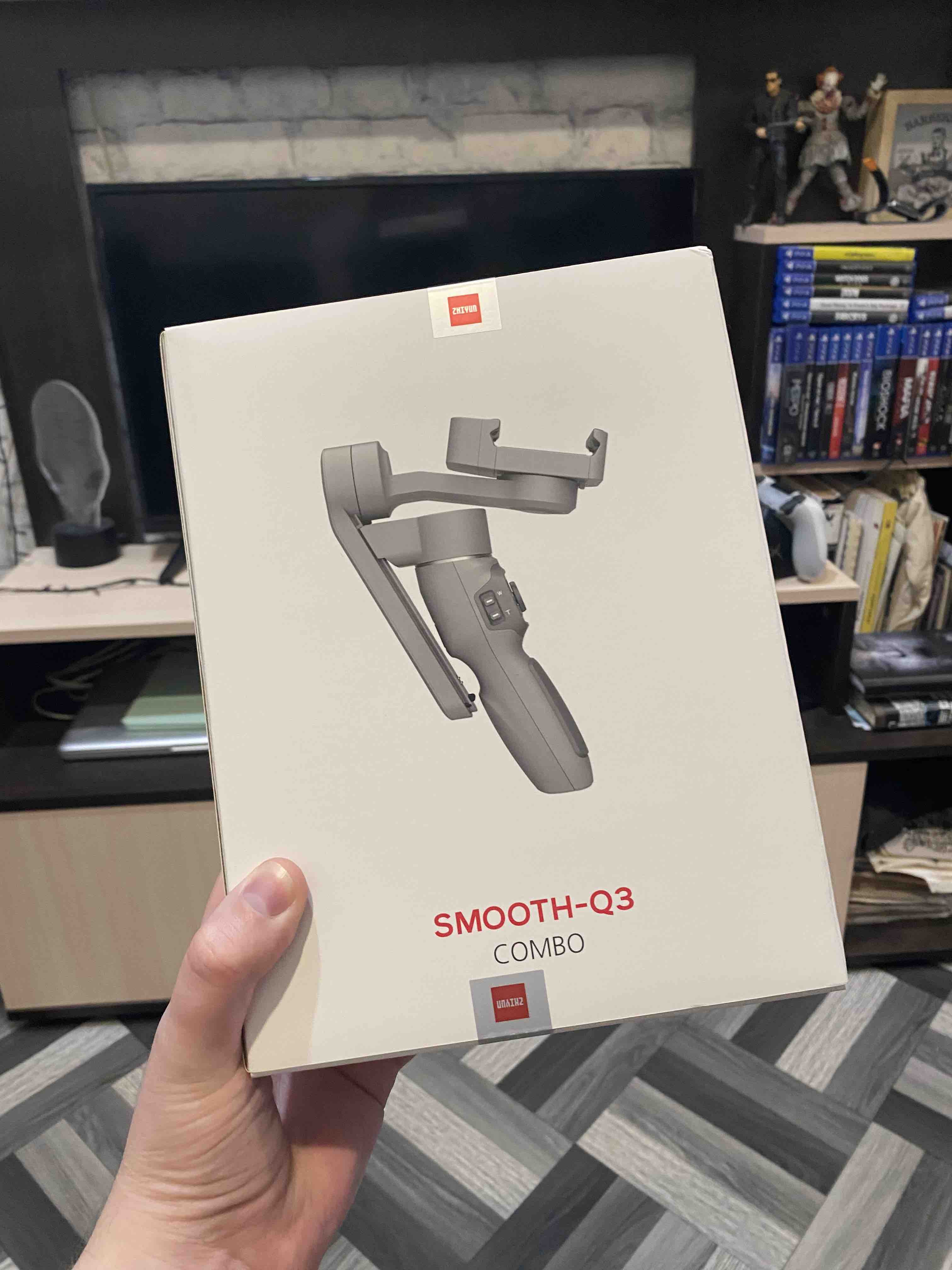 Стабилизатор Zhiyun SMOOTH-Q3 Combo Grey - отзывы покупателей на  маркетплейсе Мегамаркет | Артикул: 100028508161