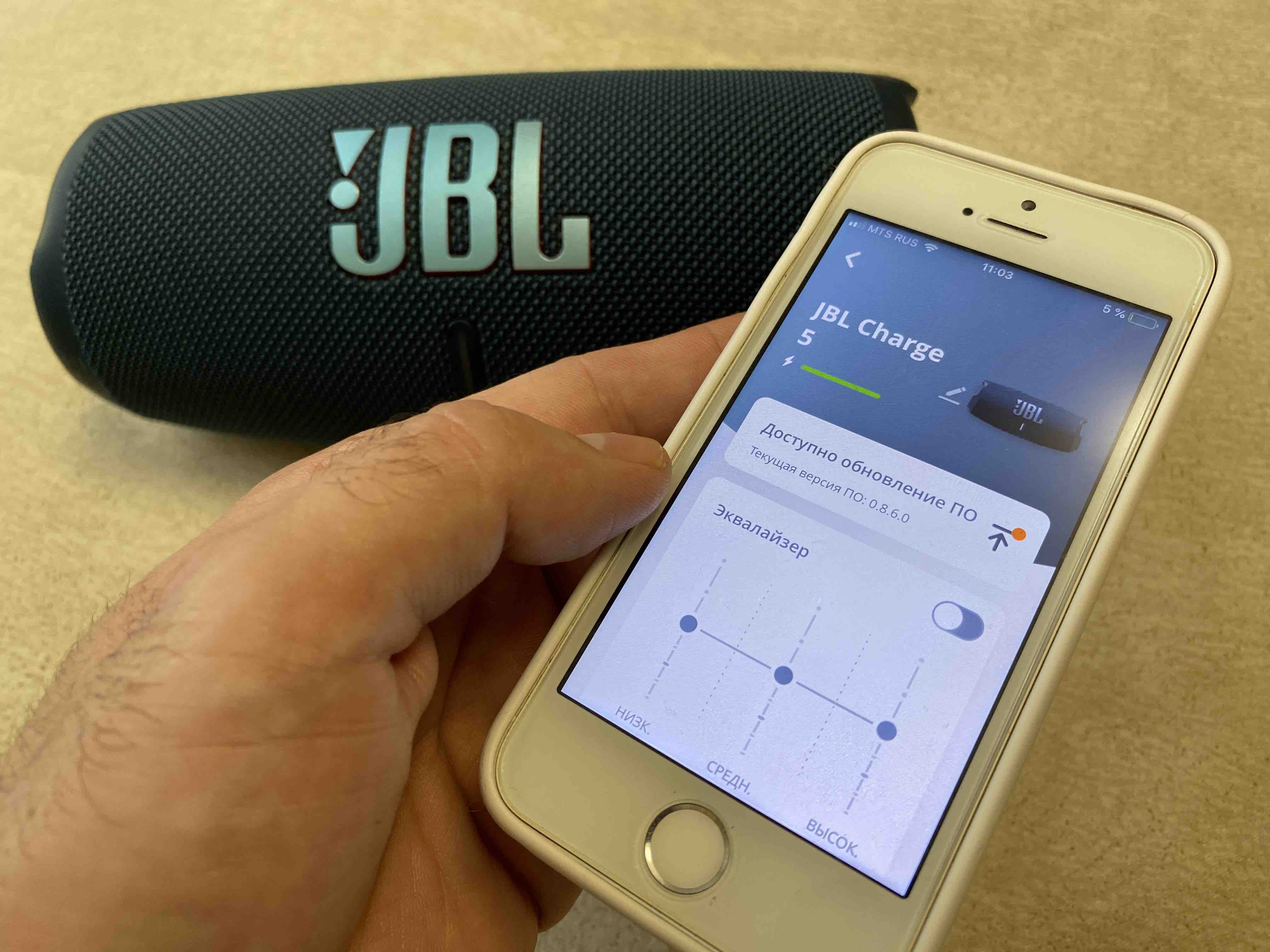 Портативная колонка JBL Charge 5 Blue - отзывы покупателей на маркетплейсе  Мегамаркет | Артикул: 100028302816