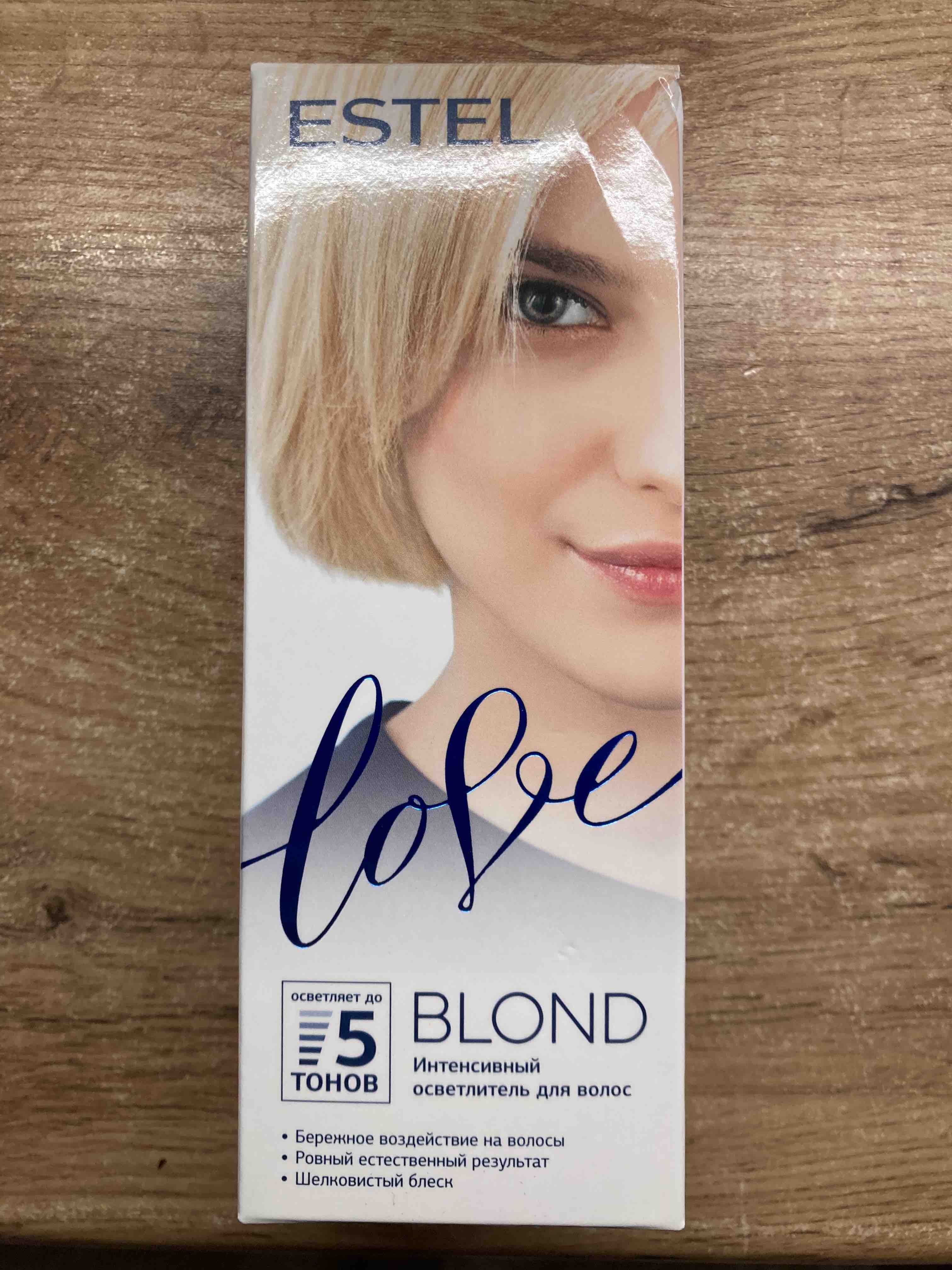 Интенсивный осветлитель для волос Estel Love Blond - отзывы покупателей на  Мегамаркет | осветлители для волос