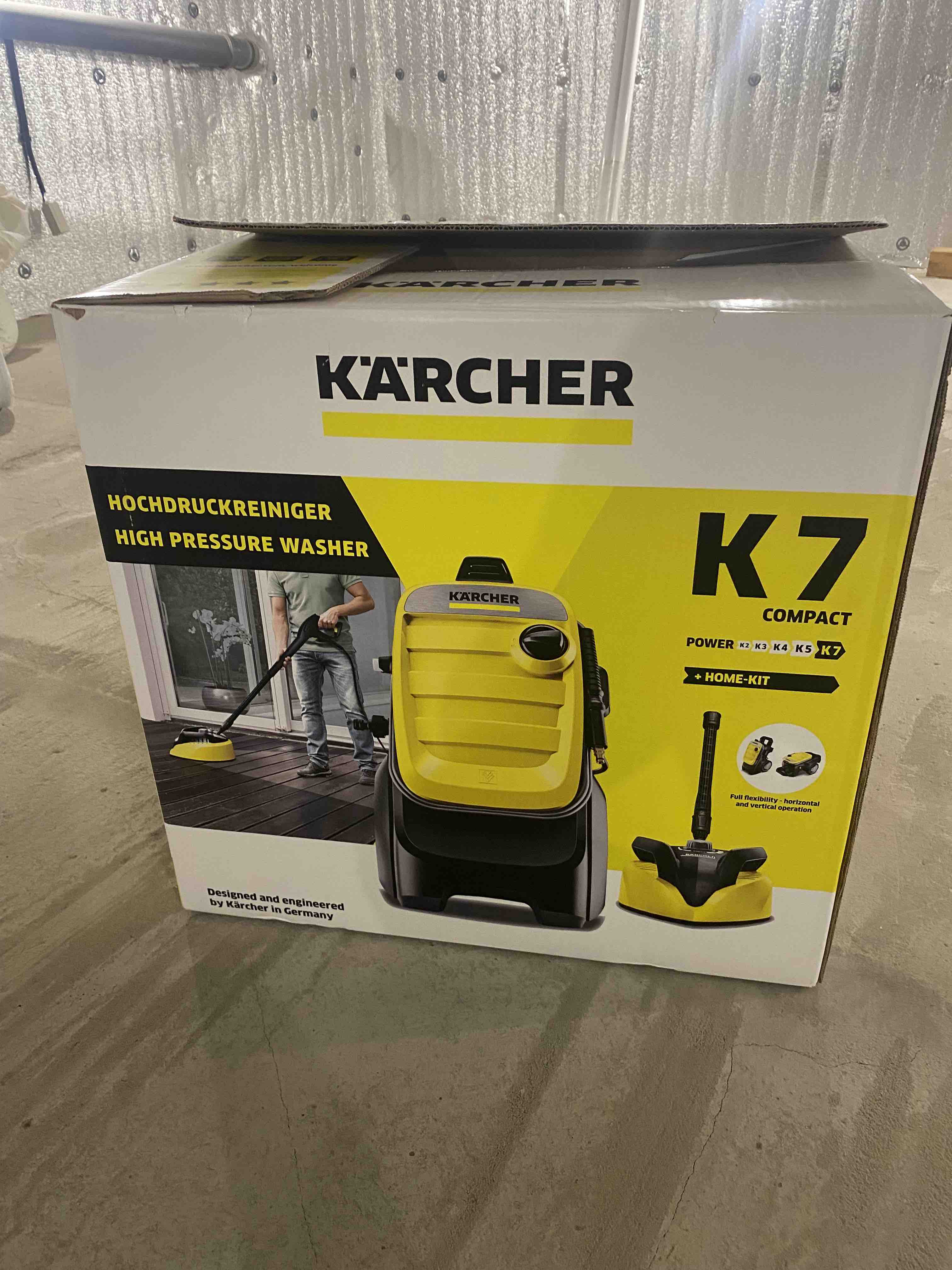 Электрическая мойка высокого давления Karcher K 7 Compact Home New 14470530  3000 Вт - отзывы покупателей на Мегамаркет | 100027356468