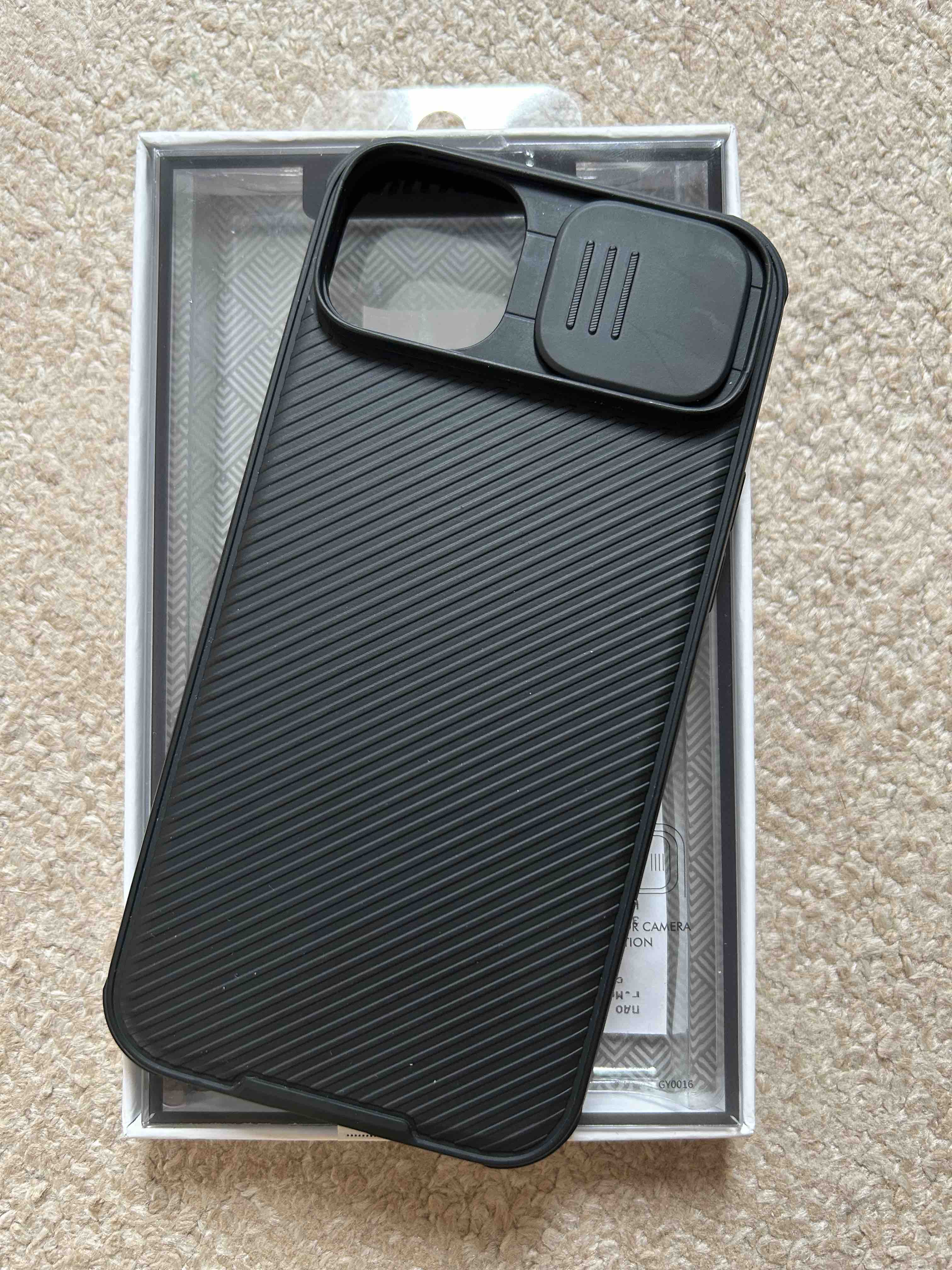 Чехол nillkin camshield pro case для iphone 14 plus, черный  (6902048248359), купить в Москве, цены в интернет-магазинах на Мегамаркет