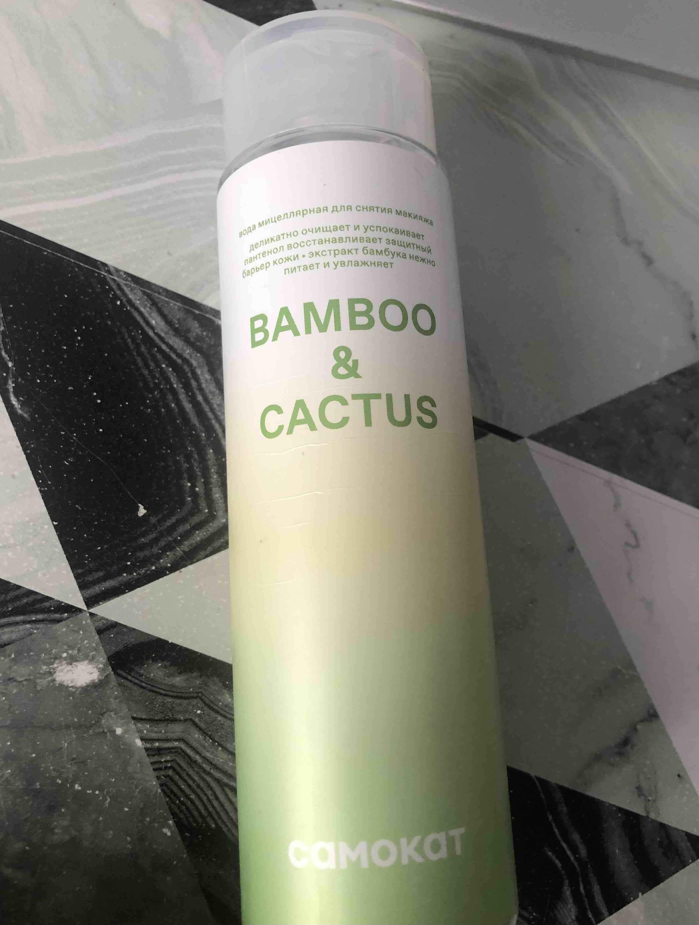 Вода мицеллярная Самокат Bamboo & Cactus для снятия макияжа 250 мл - отзывы  покупателей на Мегамаркет | мицеллярная вода