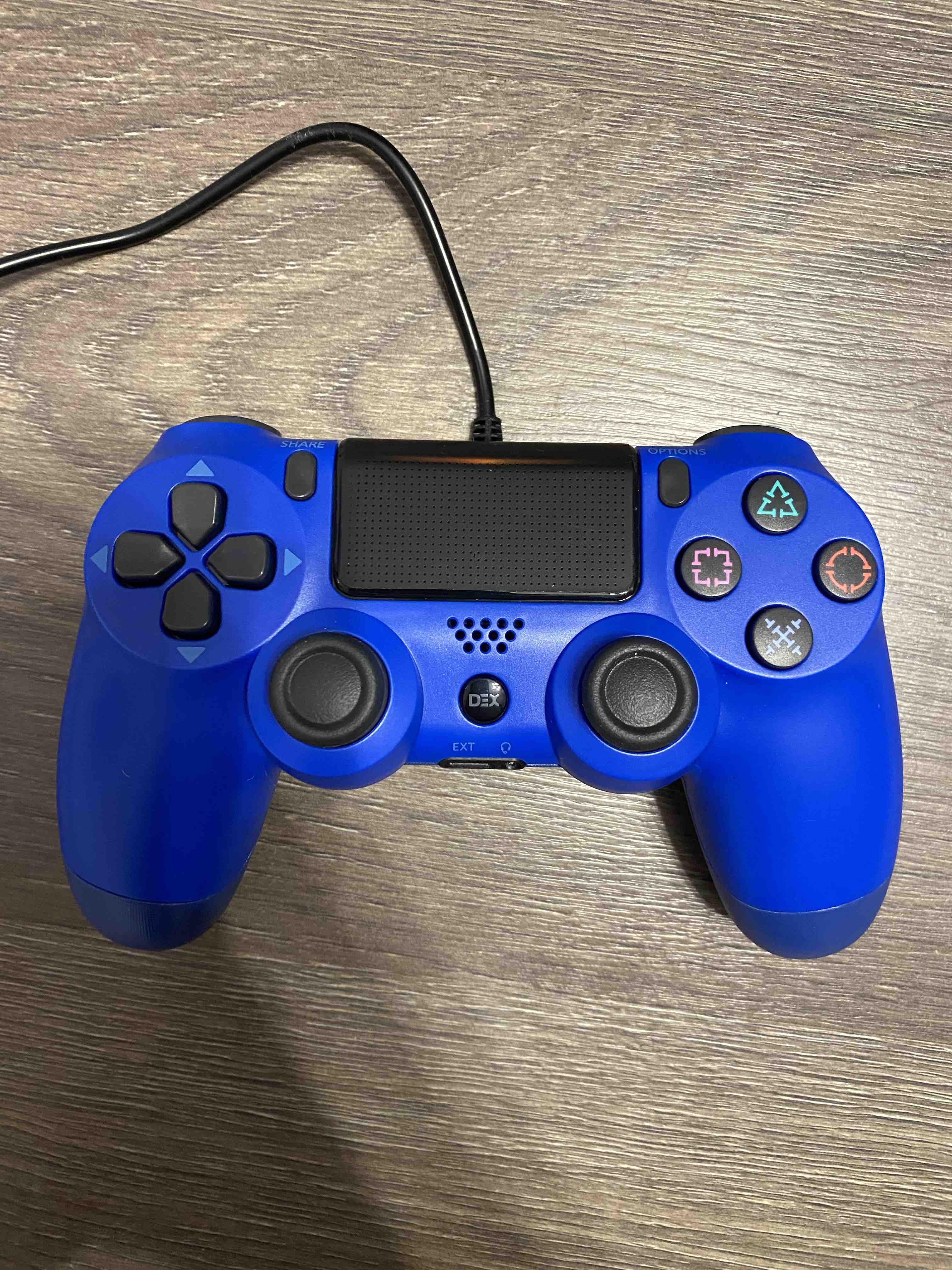 Геймпад Sony DualShock 4 для Playstation 4 Blue (Не оригинал) - отзывы  покупателей на маркетплейсе Мегамаркет | Артикул: 600004932477