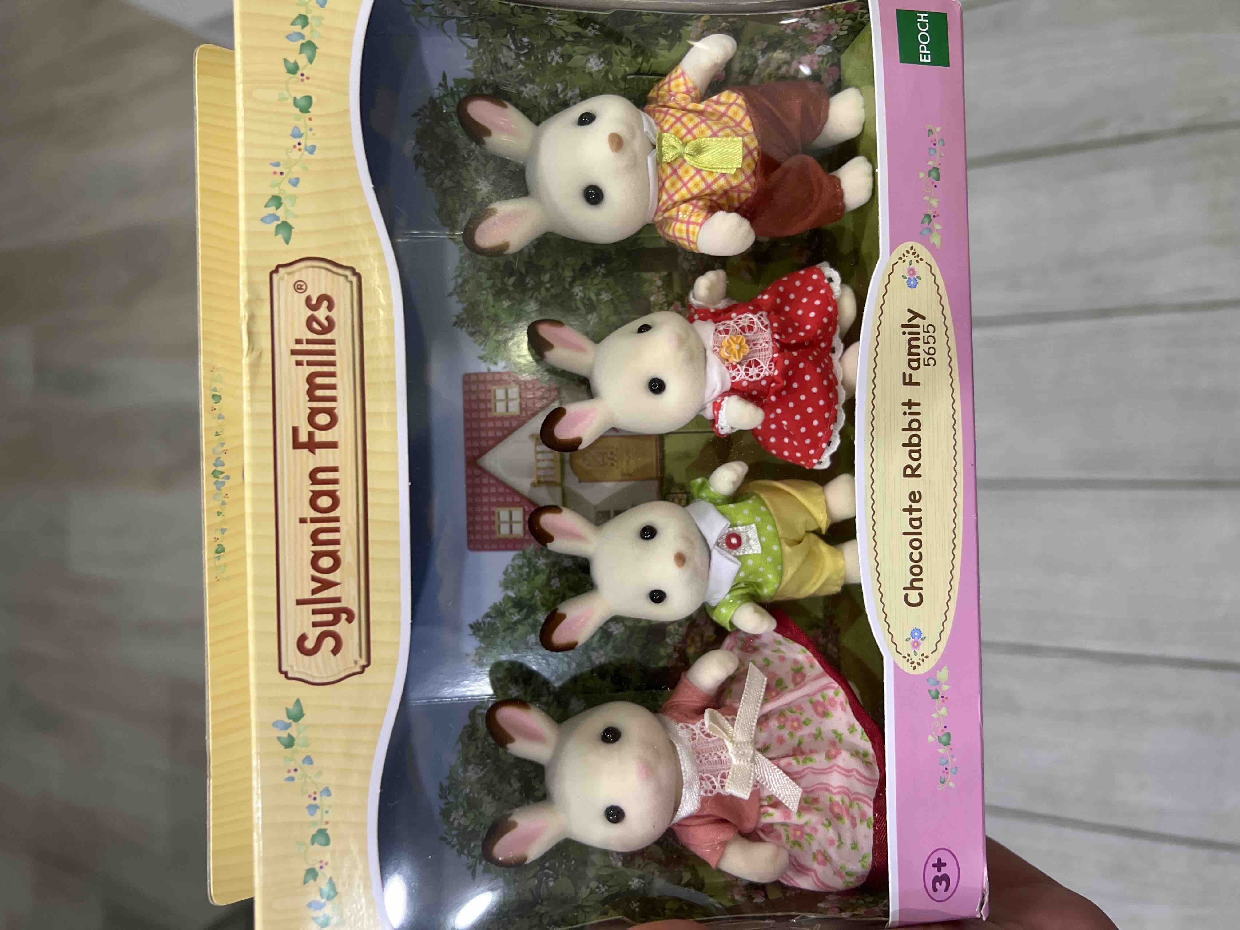 Отзывы о игровой набор Sylvanian Families Семейство Шоколадных кроликов  5655 - отзывы покупателей на Мегамаркет | игровые наборы и фигурки 5655 -  600009376741