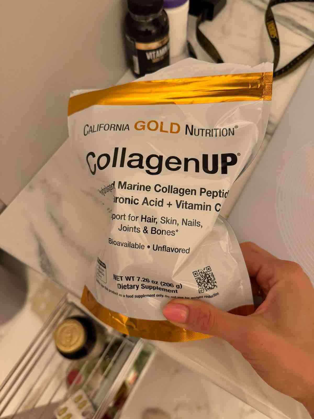 CollagenUP + Hyaluronic Acid + Vit C California Gold Nutrition 5000 мг 206  г - отзывы покупателей на Мегамаркет | 100026504734