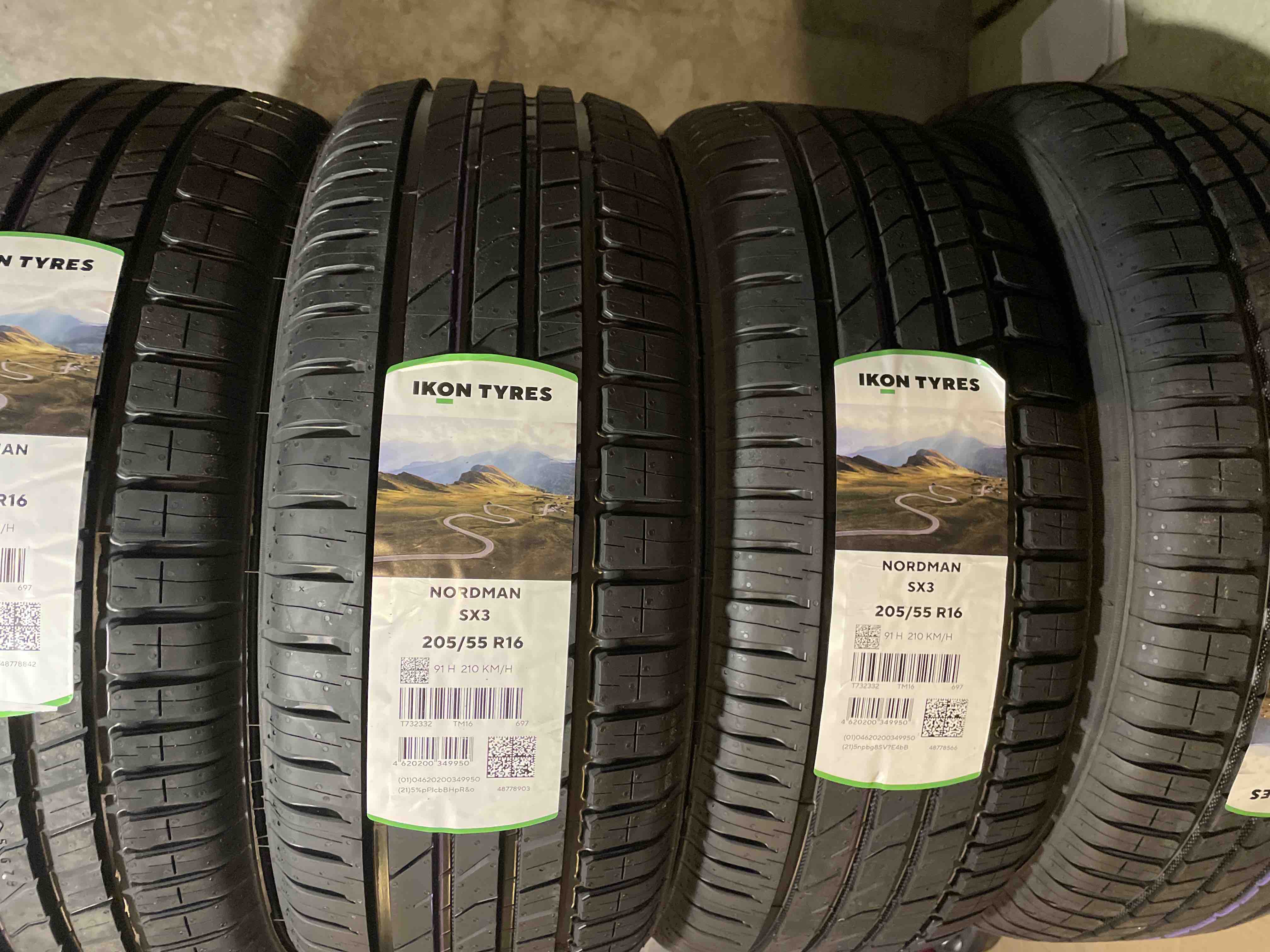 Шины Ikon Tyres Nordman SX3 205/55 R16 91H - отзывы покупателей на  Мегамаркет | 600014600478