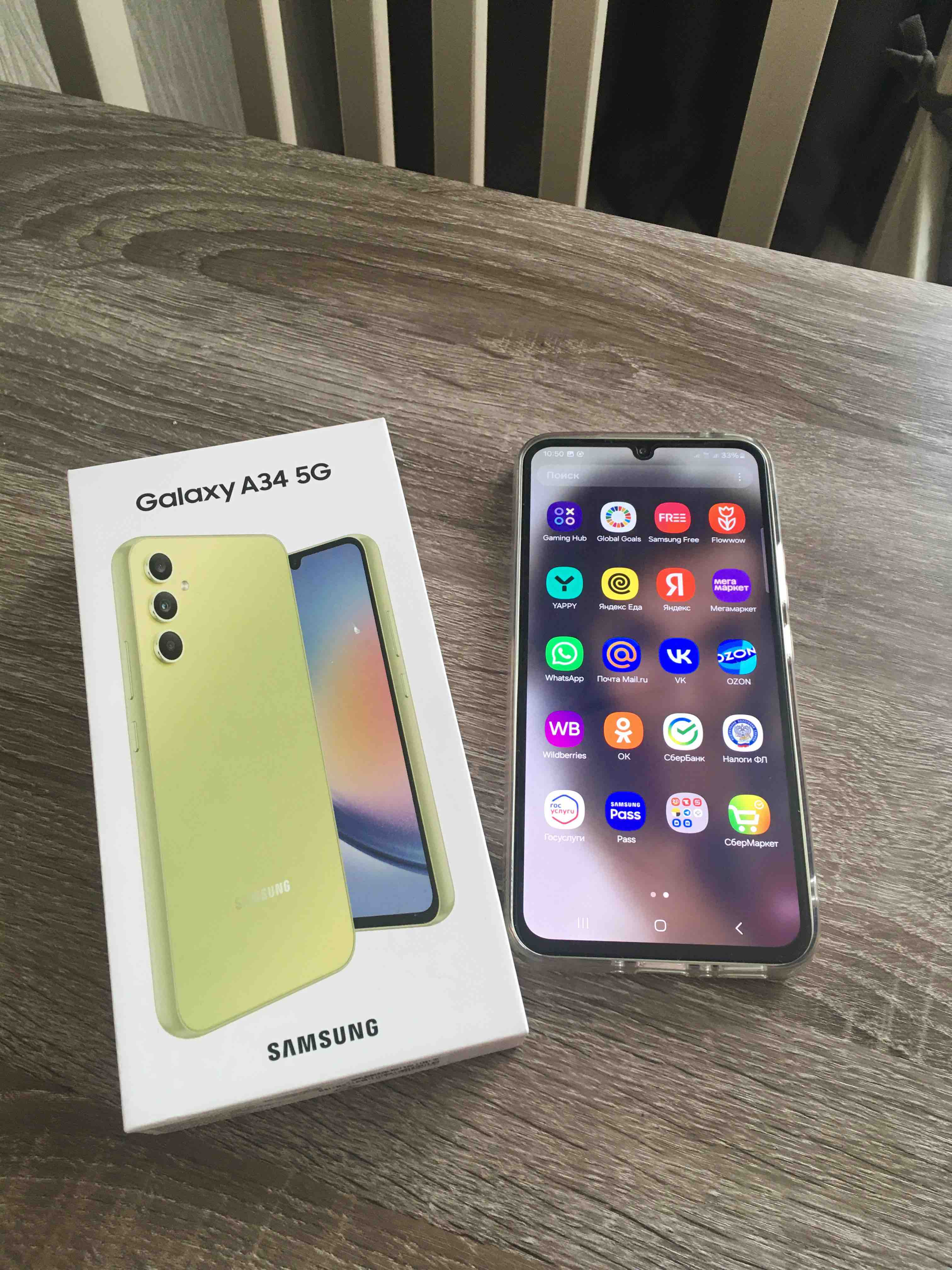 Смартфон Samsung Galaxy A34 6/128GB Lime - купить в GadgetSeller, цена на  Мегамаркет